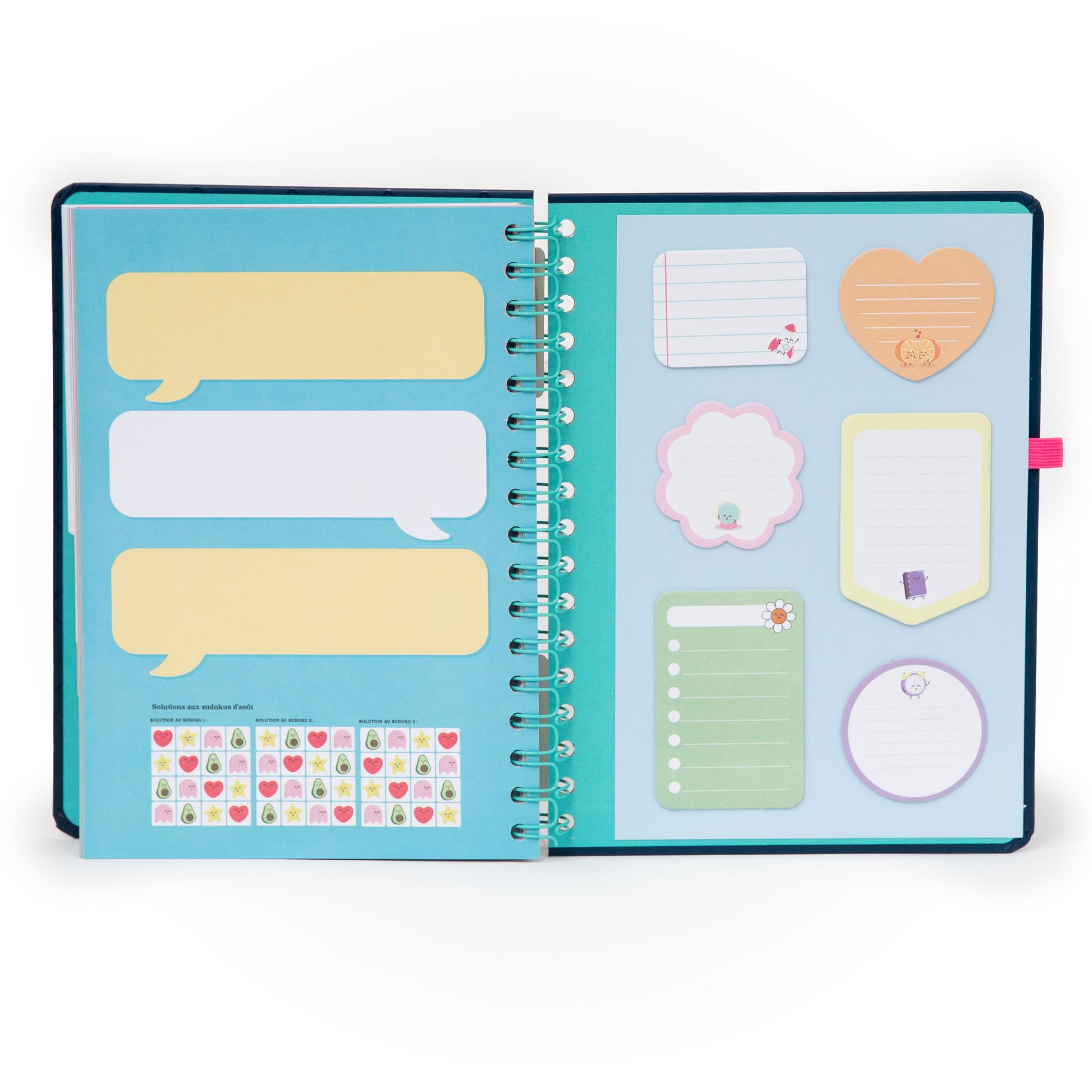Agenda 2026 semainier de Mr. Wonderful avec des messages jolis journaliers et mensuels