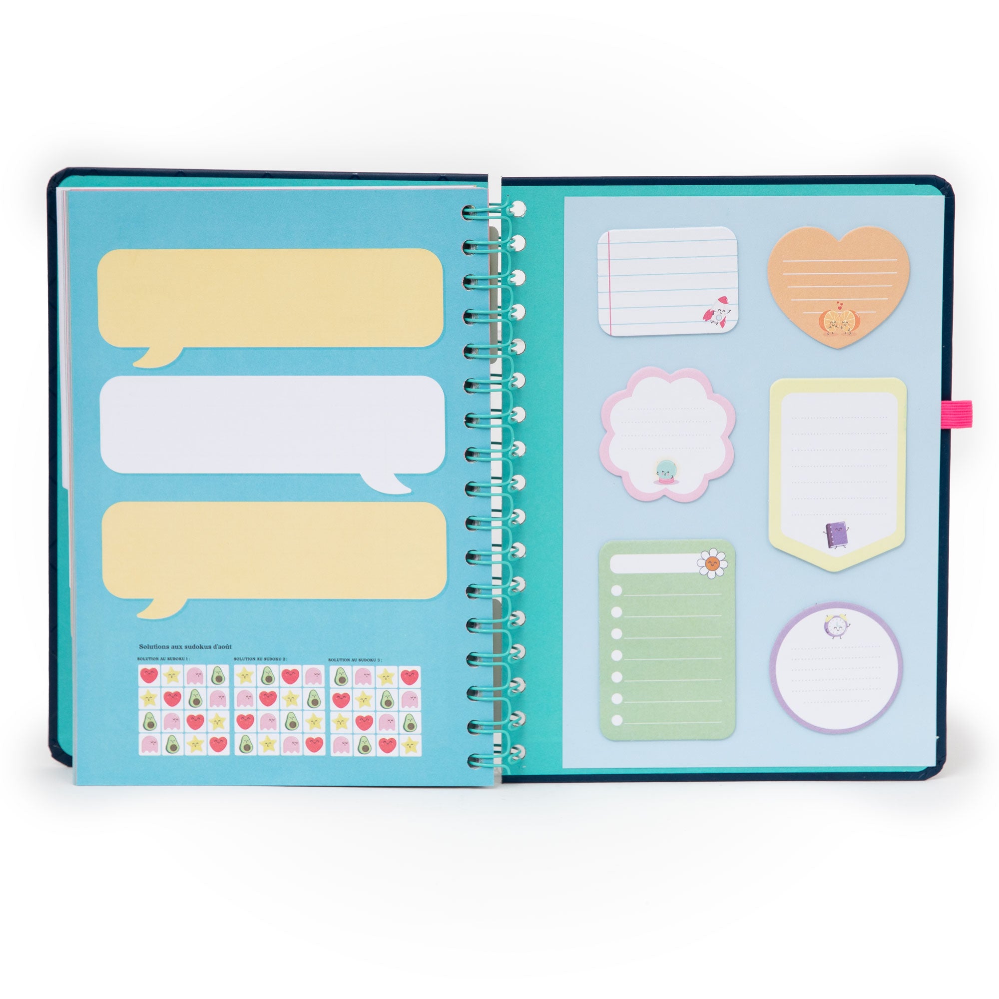 Agenda 2026 semainier de Mr. Wonderful avec des messages jolis journaliers et mensuels