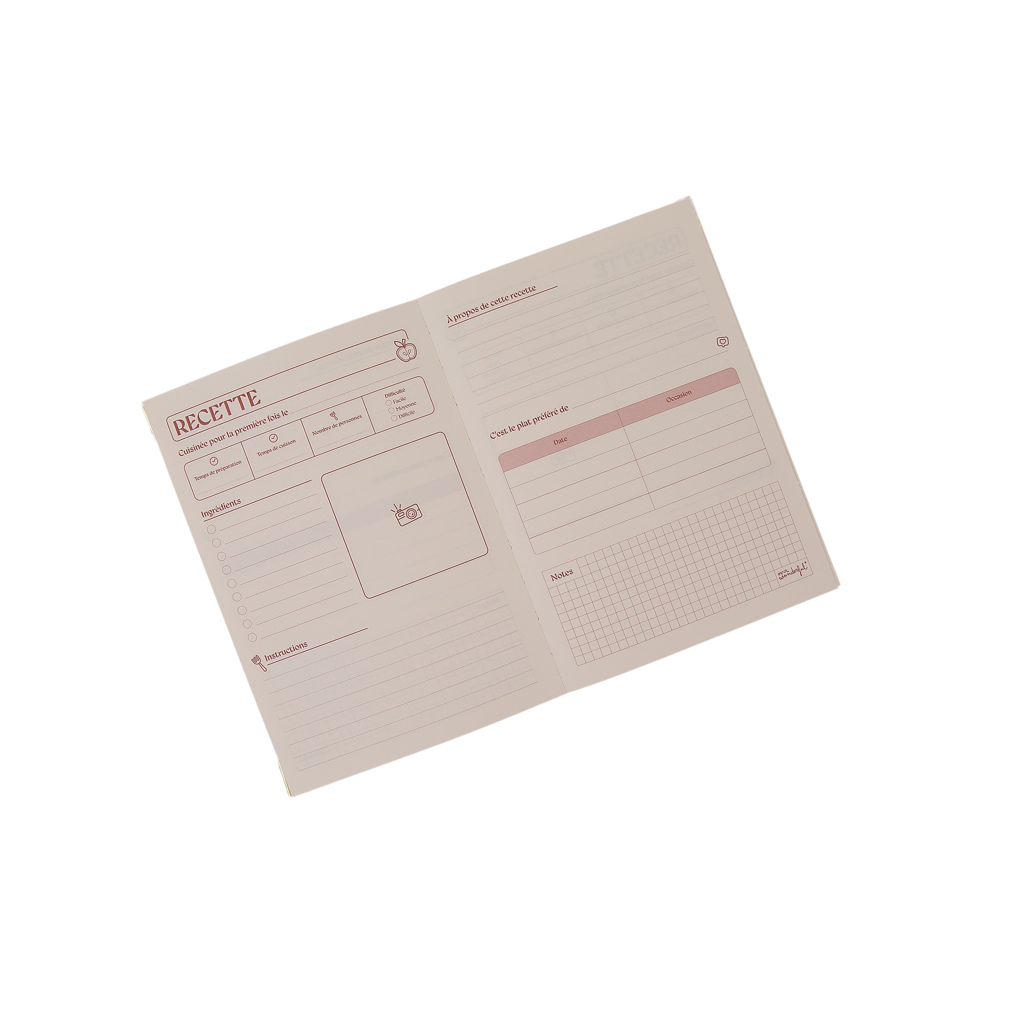 Set tablier + livre de recettes - Recettes avec une marge d’erreur (et de saveur)