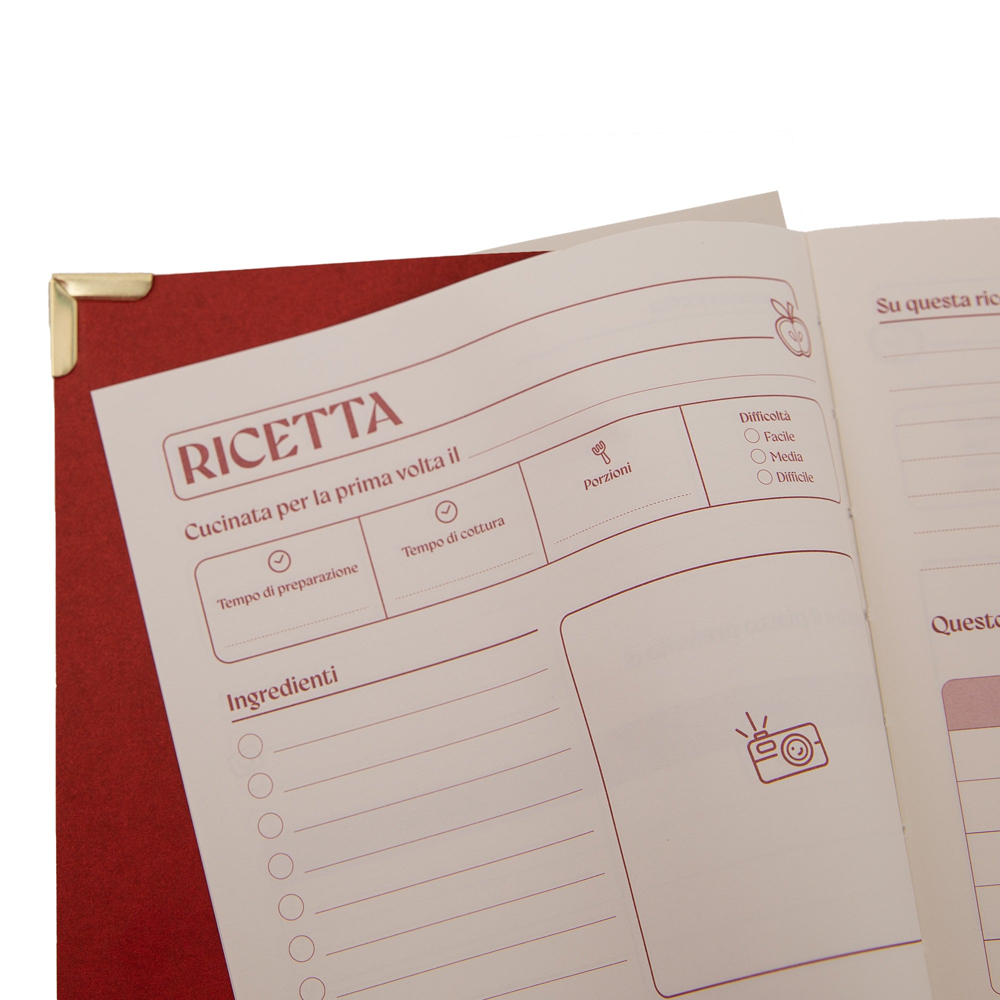 Set grembiule + ricettario - Ricette con margine d’errore (e di sapore)