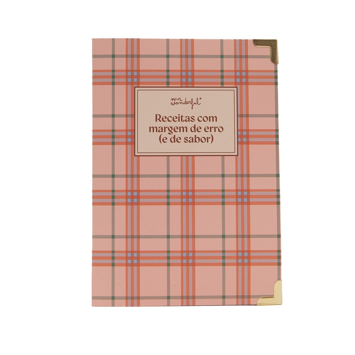 Conjunto avental + livro de receitas - Receitas com margem de erro (e de sabor)