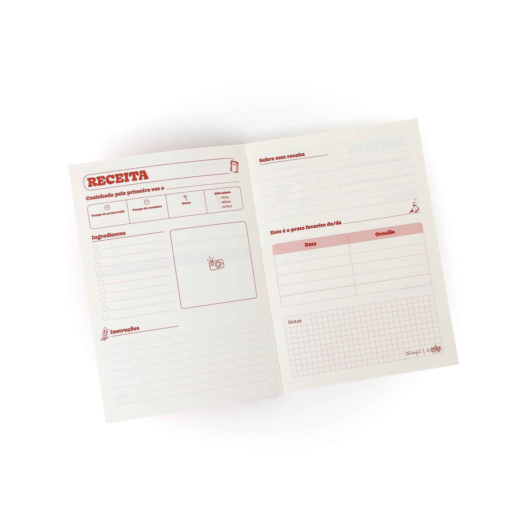 Conjunto de avental + livro de receitas Mafalda - Este mundo é uma sopa!