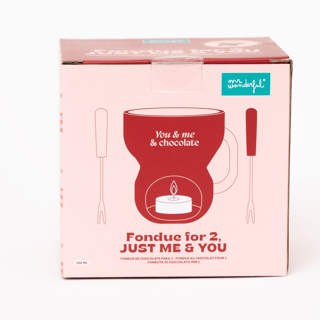 Fondue de chocolate para 2 - You & me & chocolate