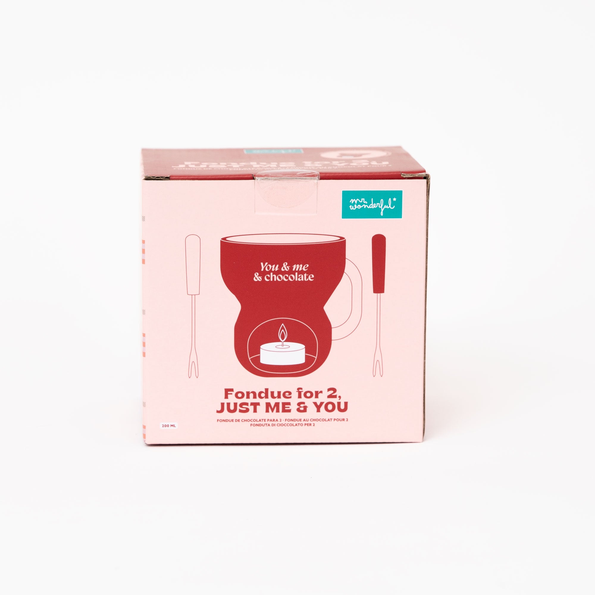 Chocolate fondue for 2 - You & me & chocolate