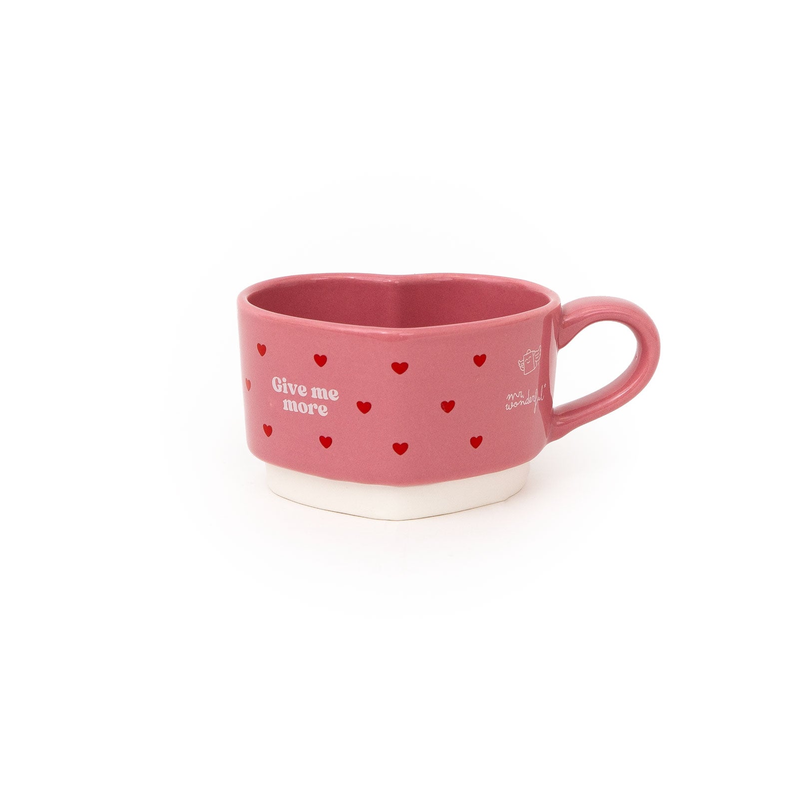 Set de 2 tazas apilables - Give me more amore