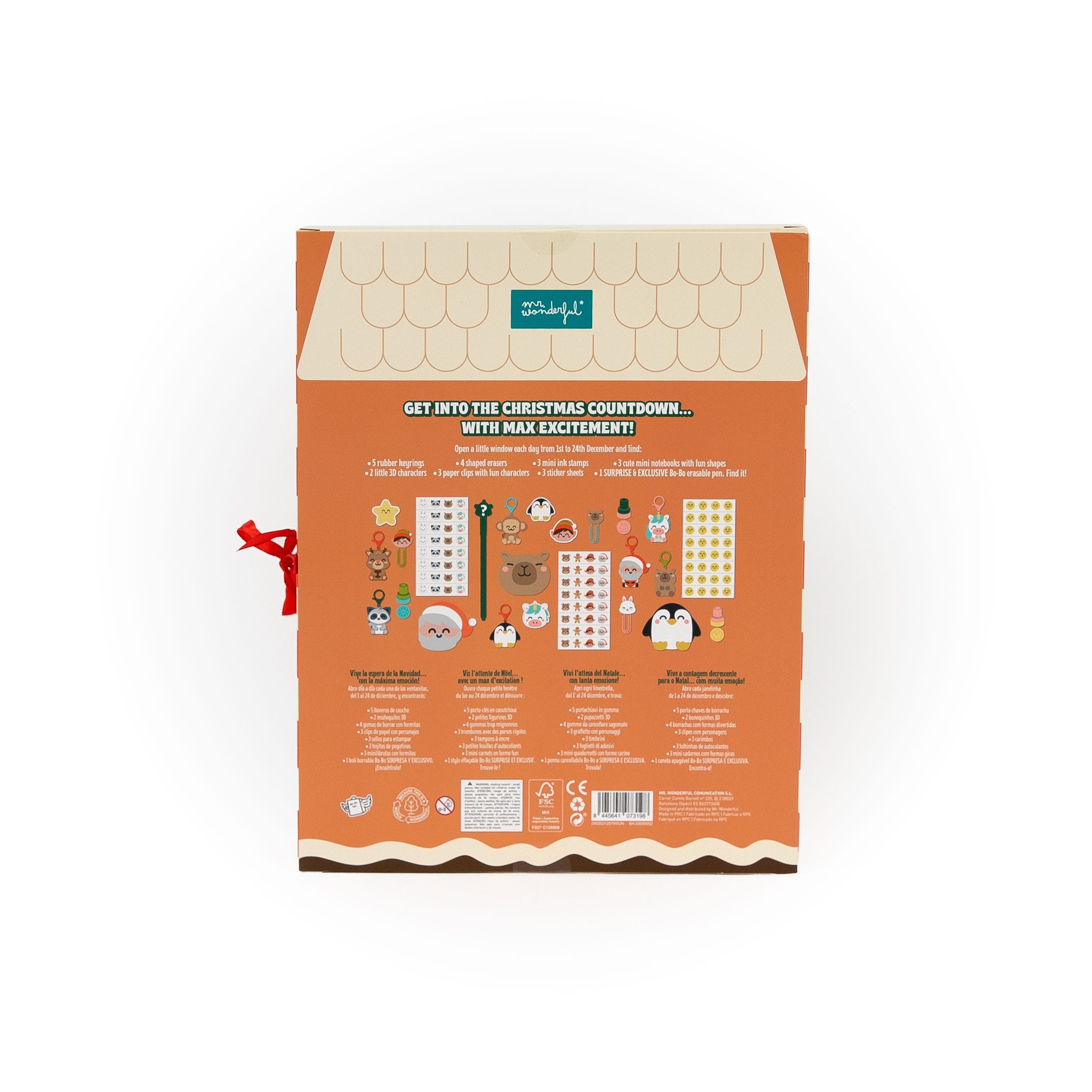 Calendario de adviento de Mr. Wonderful