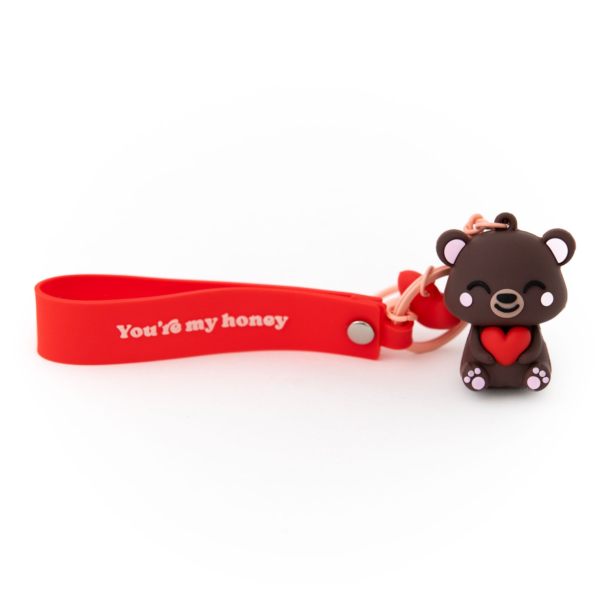 Llavero con charms Osito - You’re my honey