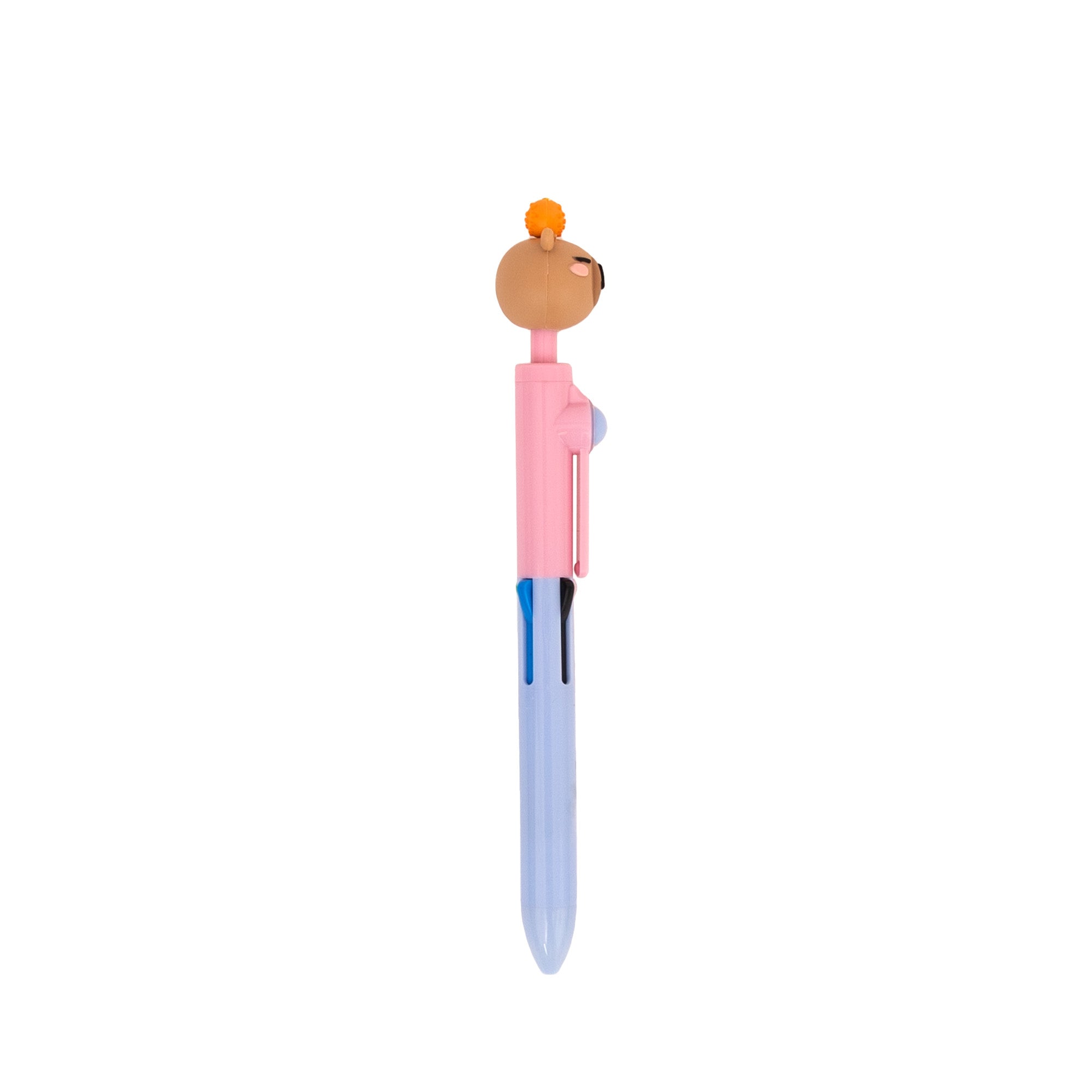 Stylo multicolore rotatif – Capybara
