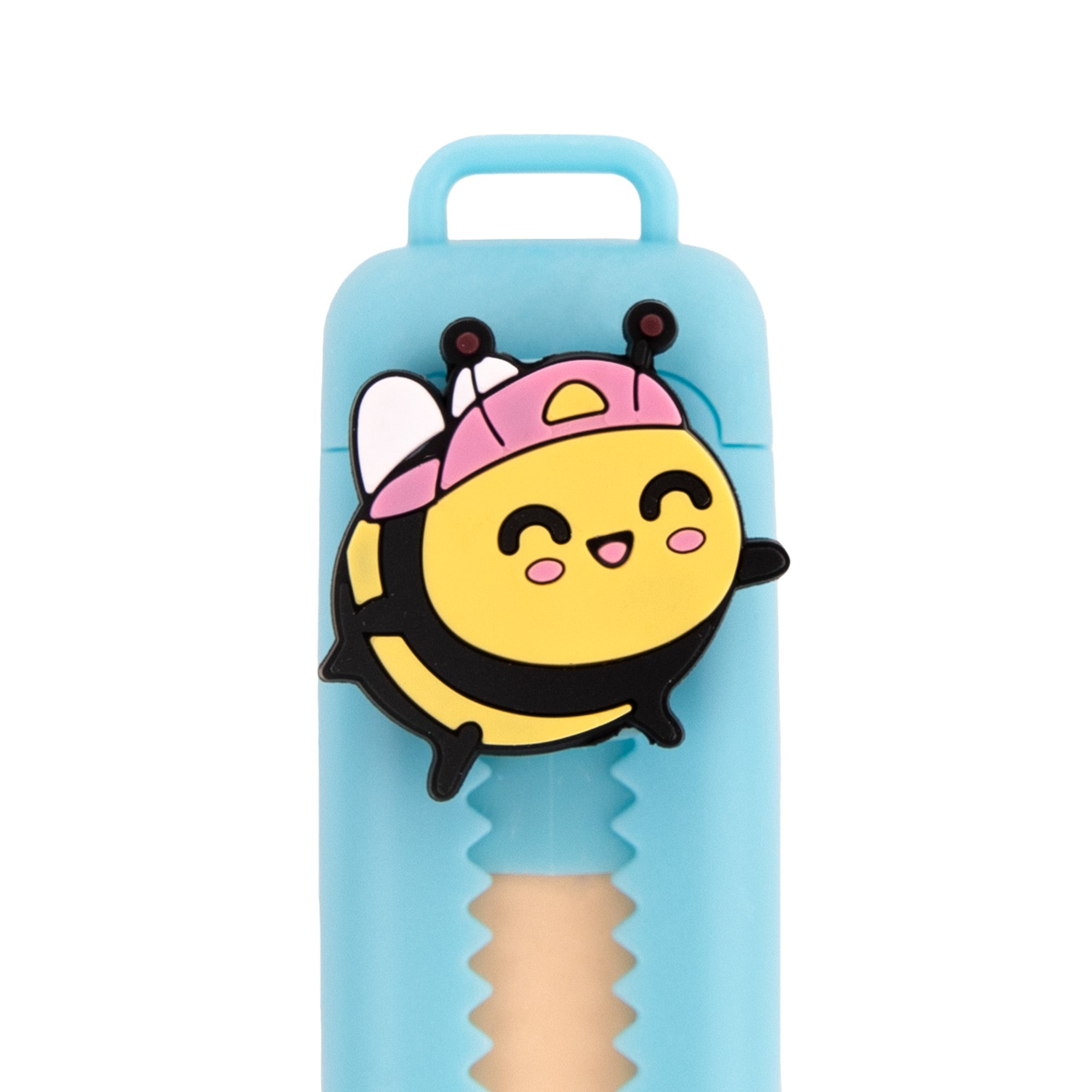 Goma de borrar con funda dosificadora - Abeja