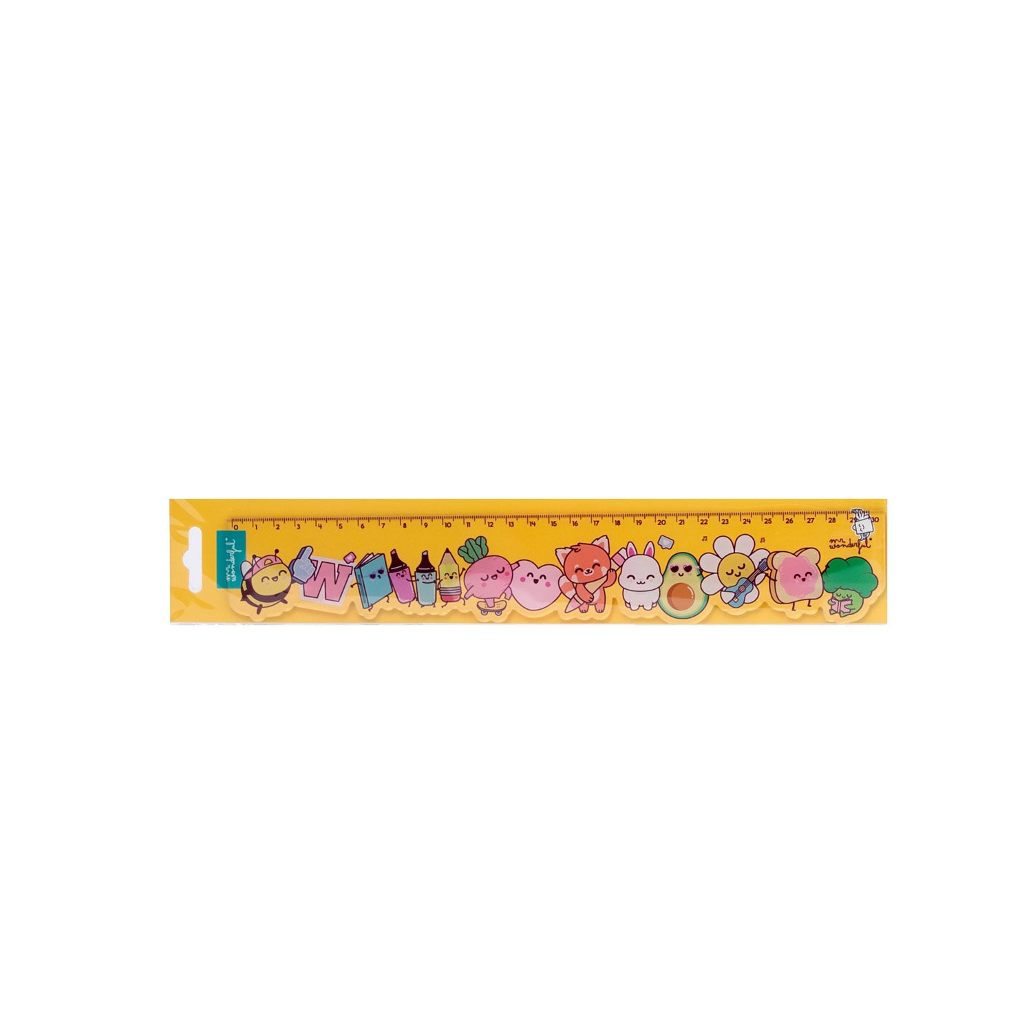 Righello trasparente da 30 cm – Wonder Comic