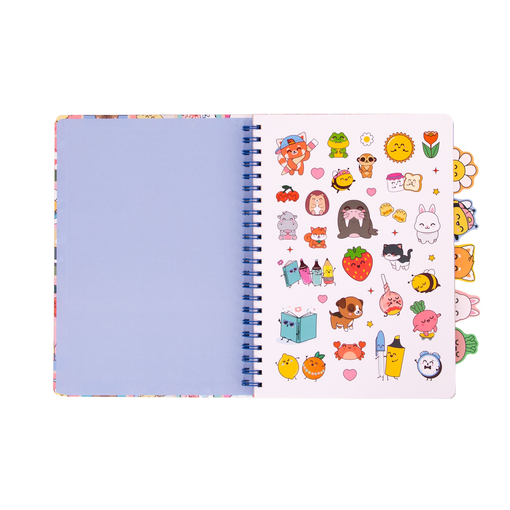 Cahier A4 avec des intercalaires à onglets - Wonder Comic
