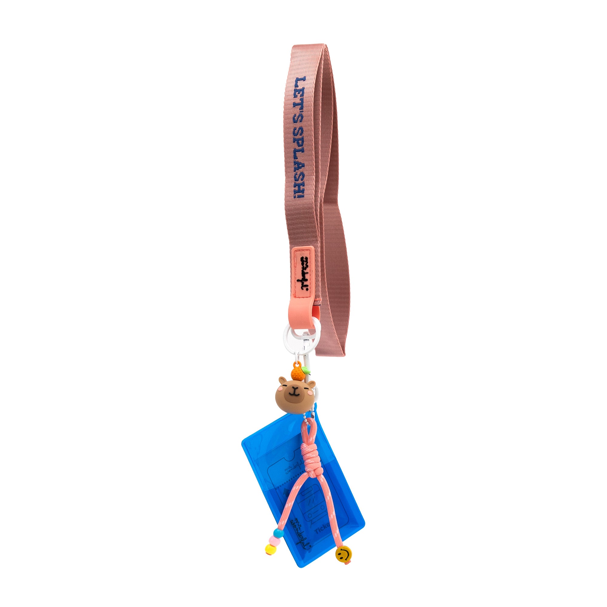 Cinta lanyard con tarjetero - Capibara | Mr.Wonderful