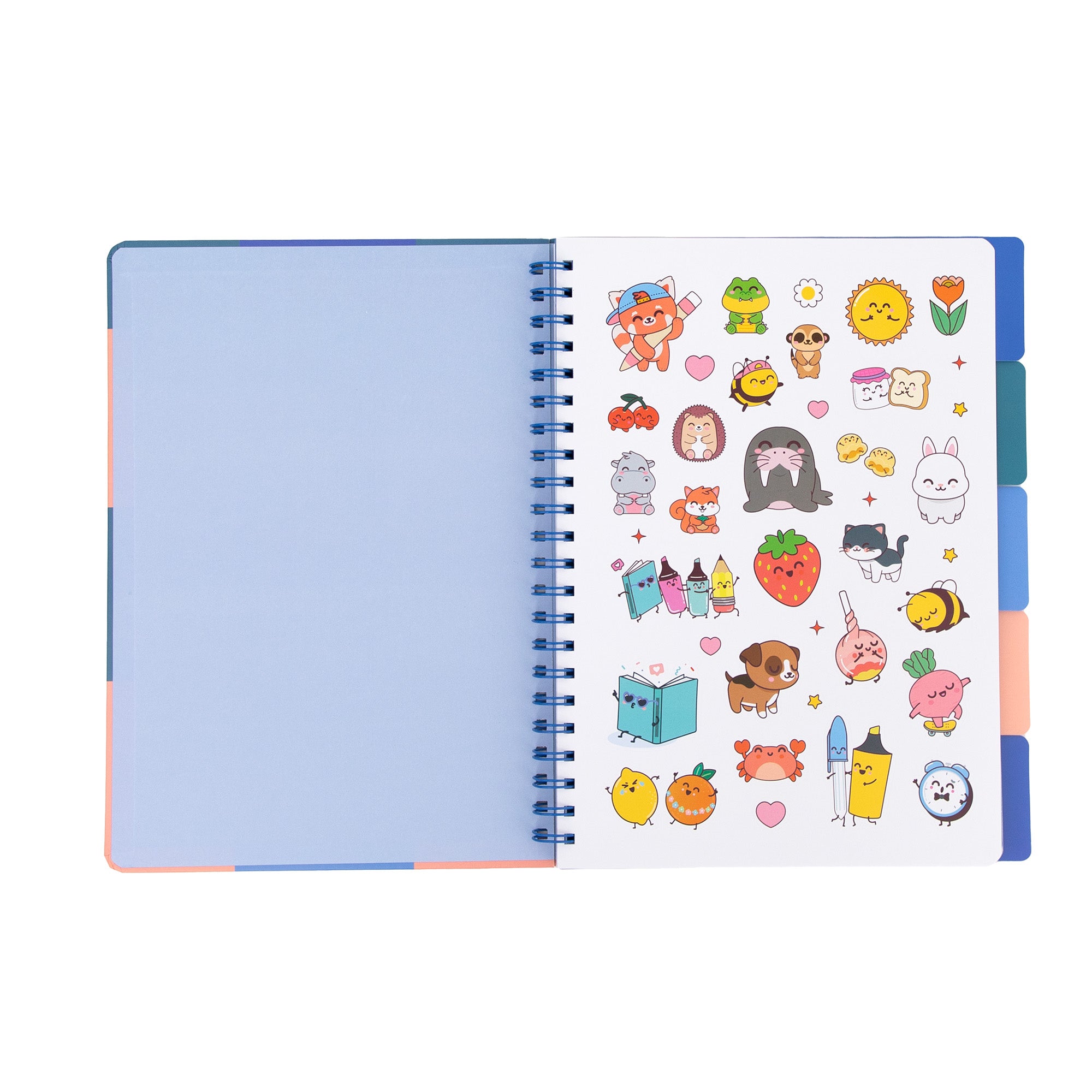 Cahier A4 avec des intercalaires à onglets After Class - Slay all day