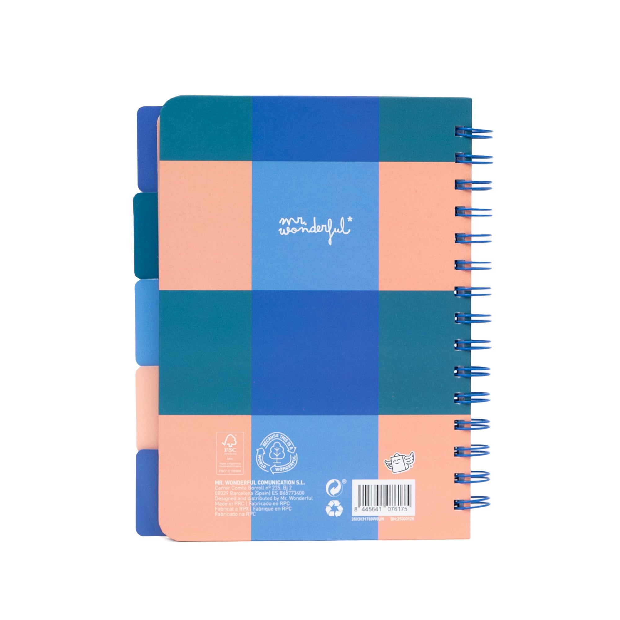 A5 notebook with dividers After Class – Slay all day