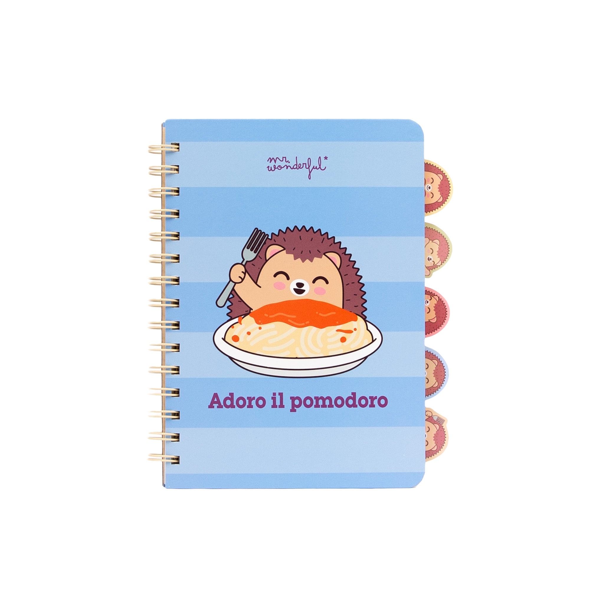 Cuaderno A5 con separadores desplegables con pestañas | Mr.Wonderful