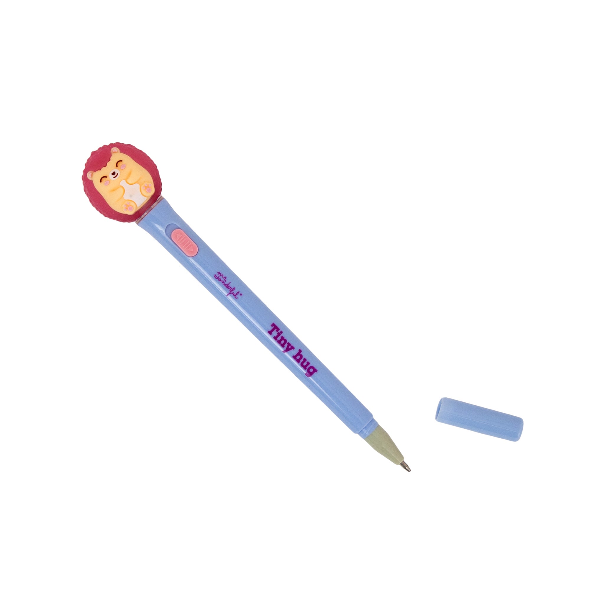 Penna con luce Riccio – Tiny hug