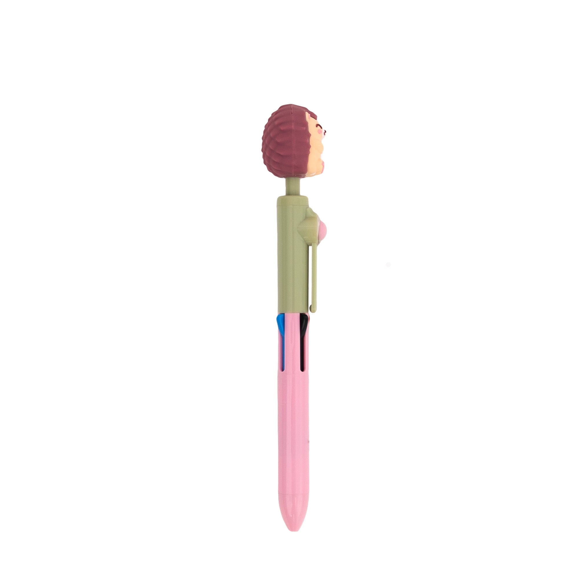 Caneta multicolor de rotação – Ouriço