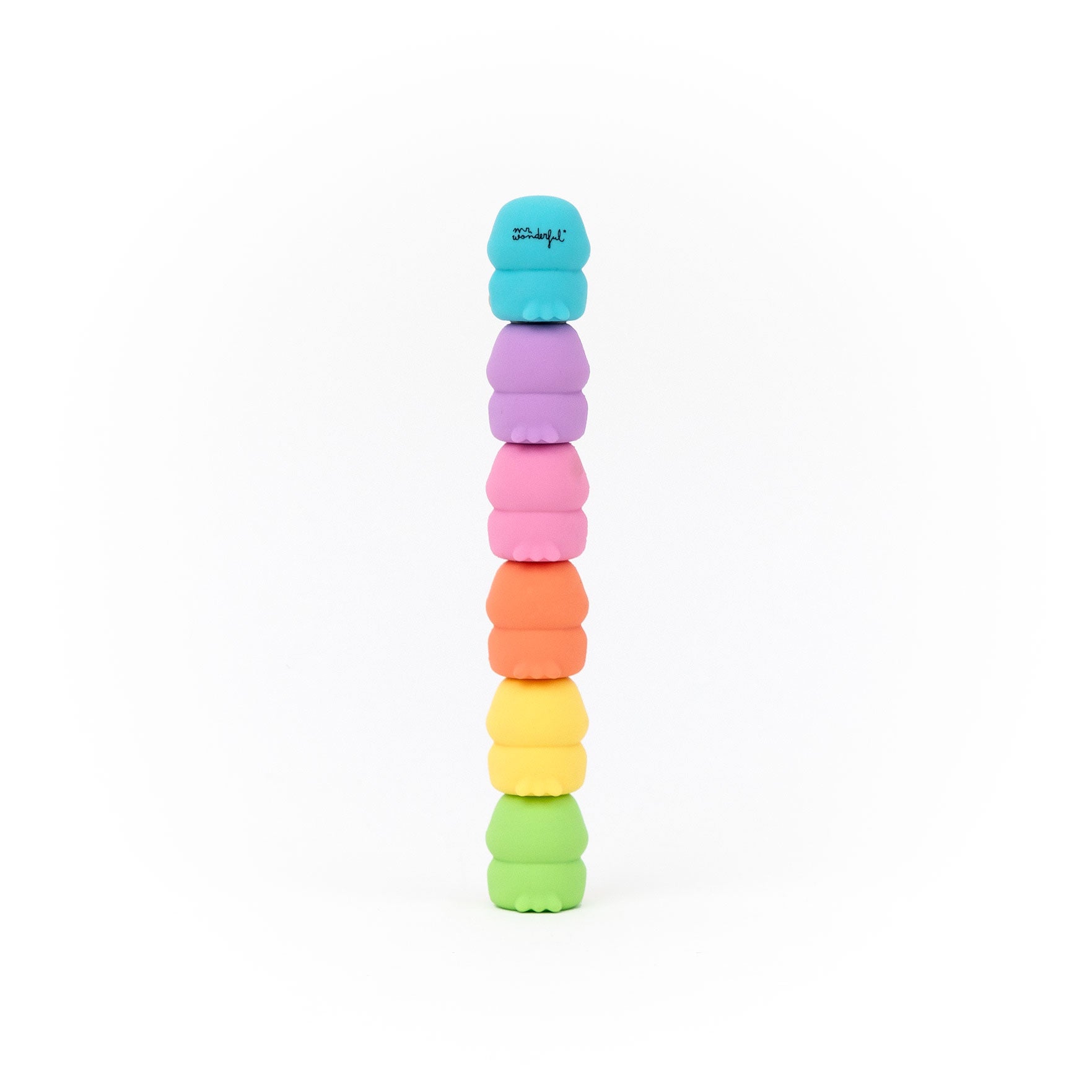 Set of 5 Stackable Highlighters – Lazy Bo-Bo