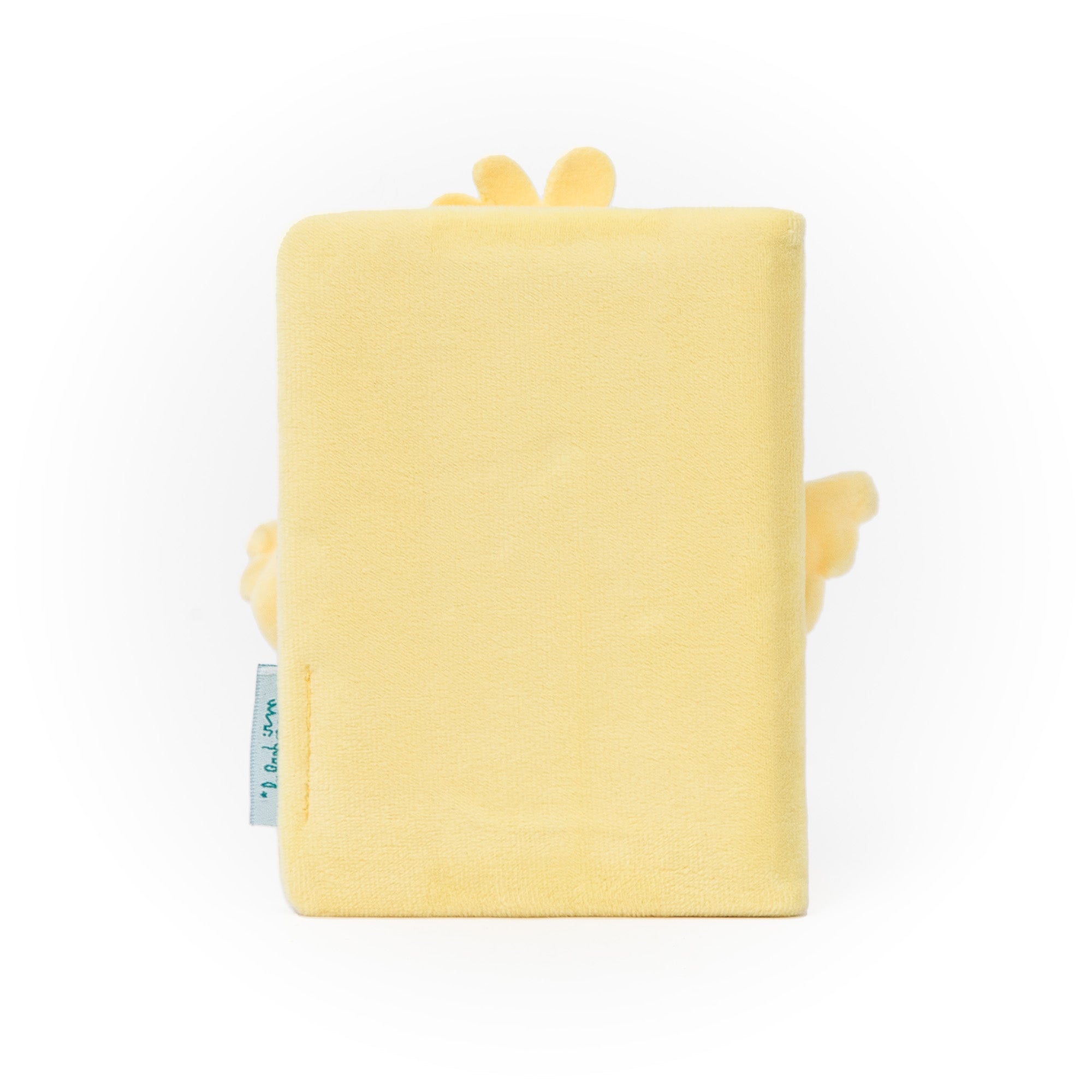 Libreta A6 peluche - Lazy pollito