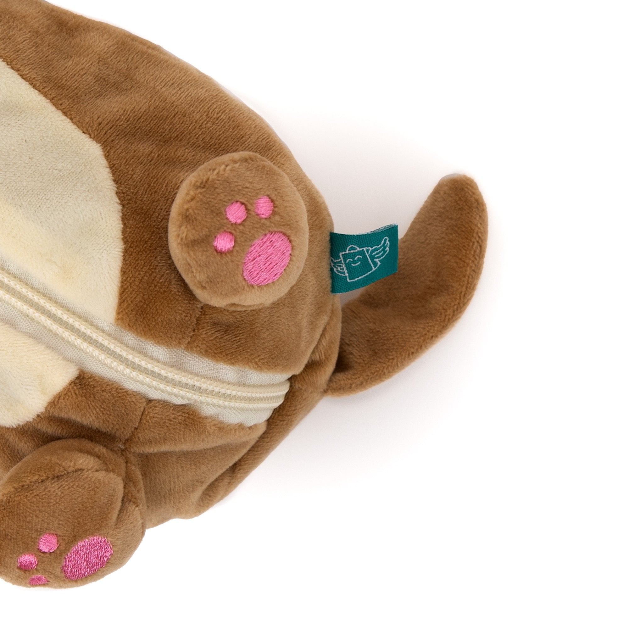 Trousse peluche - Lazy loutre