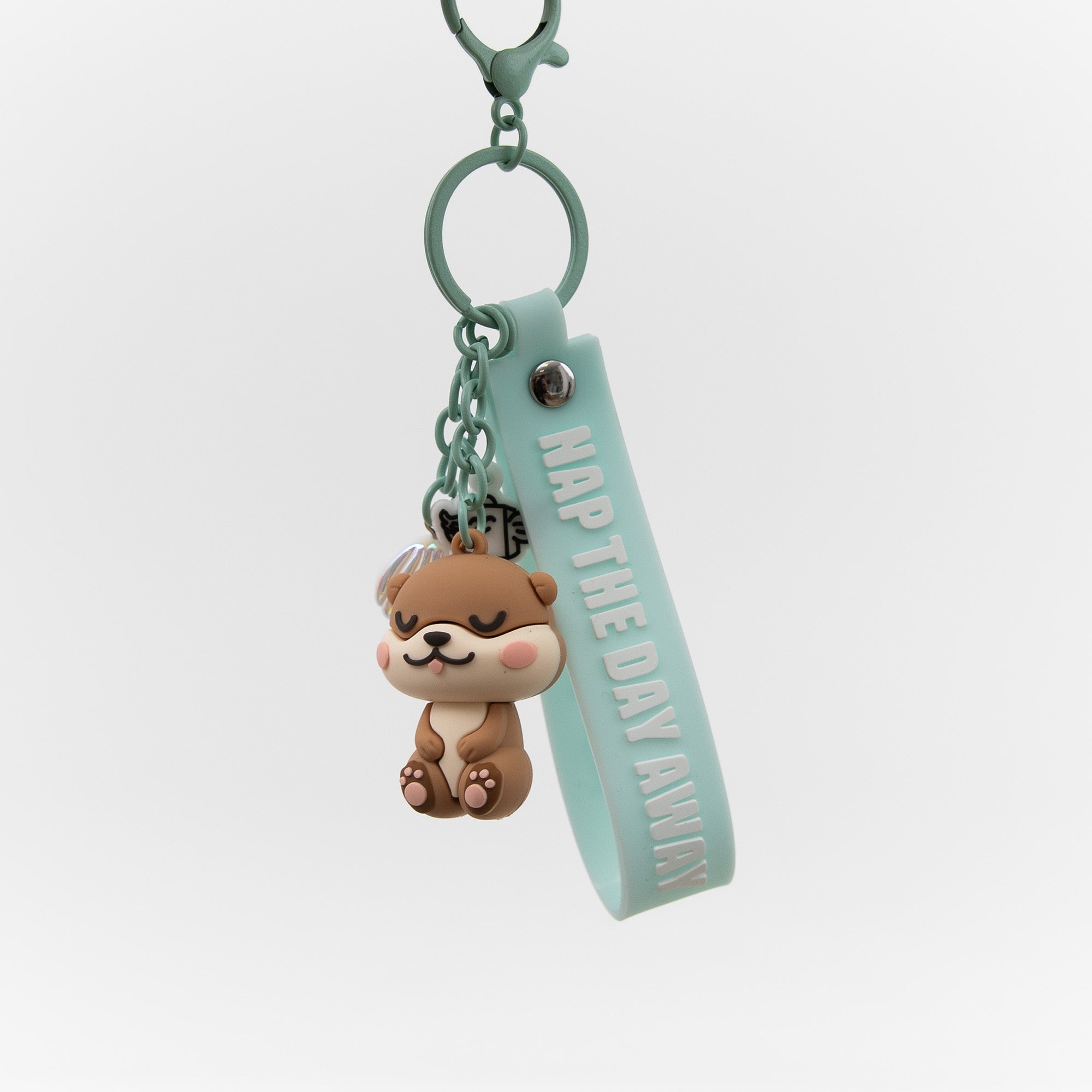 Llavero con charms Lazy nutria - Nap the day away