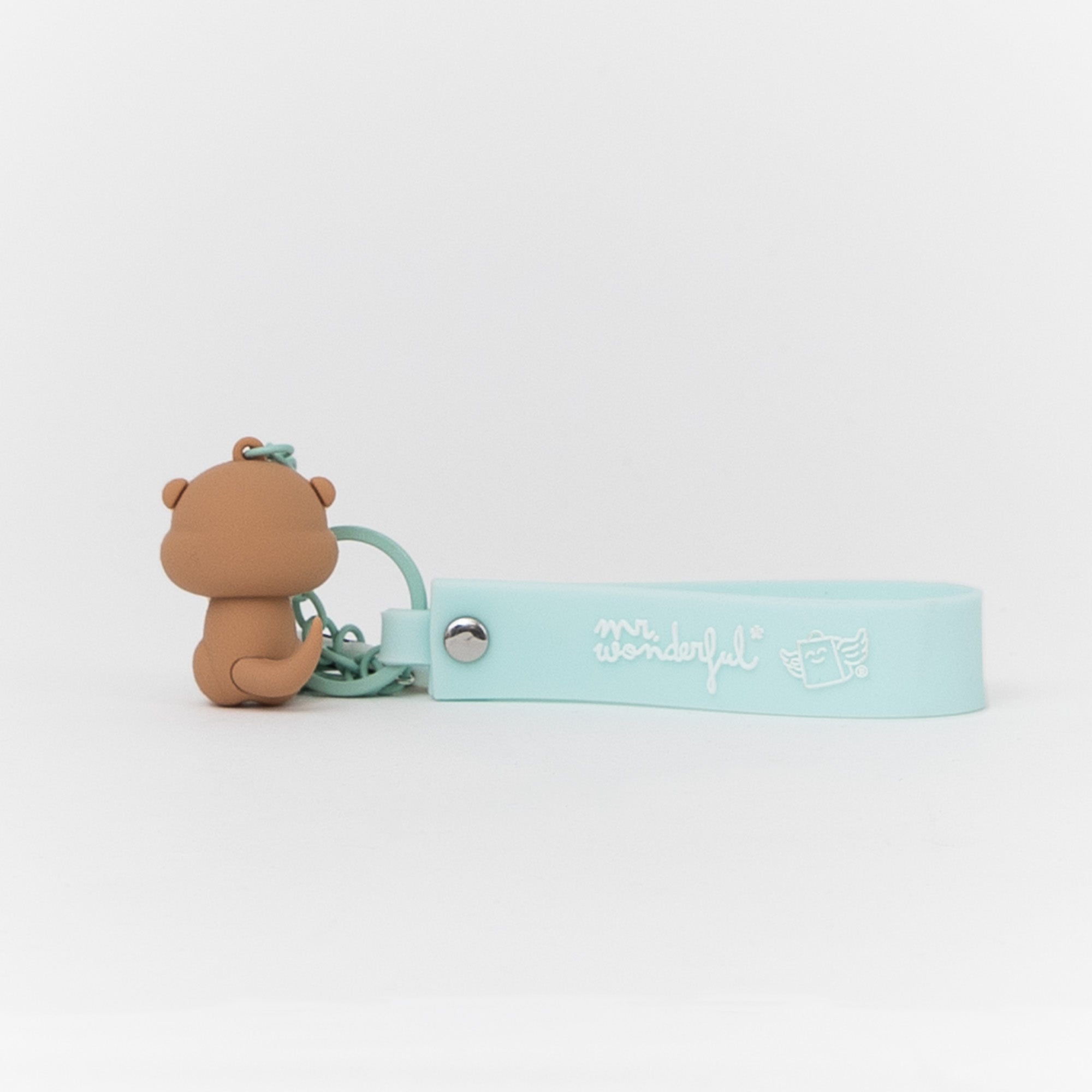 Llavero con charms Lazy nutria - Nap the day away