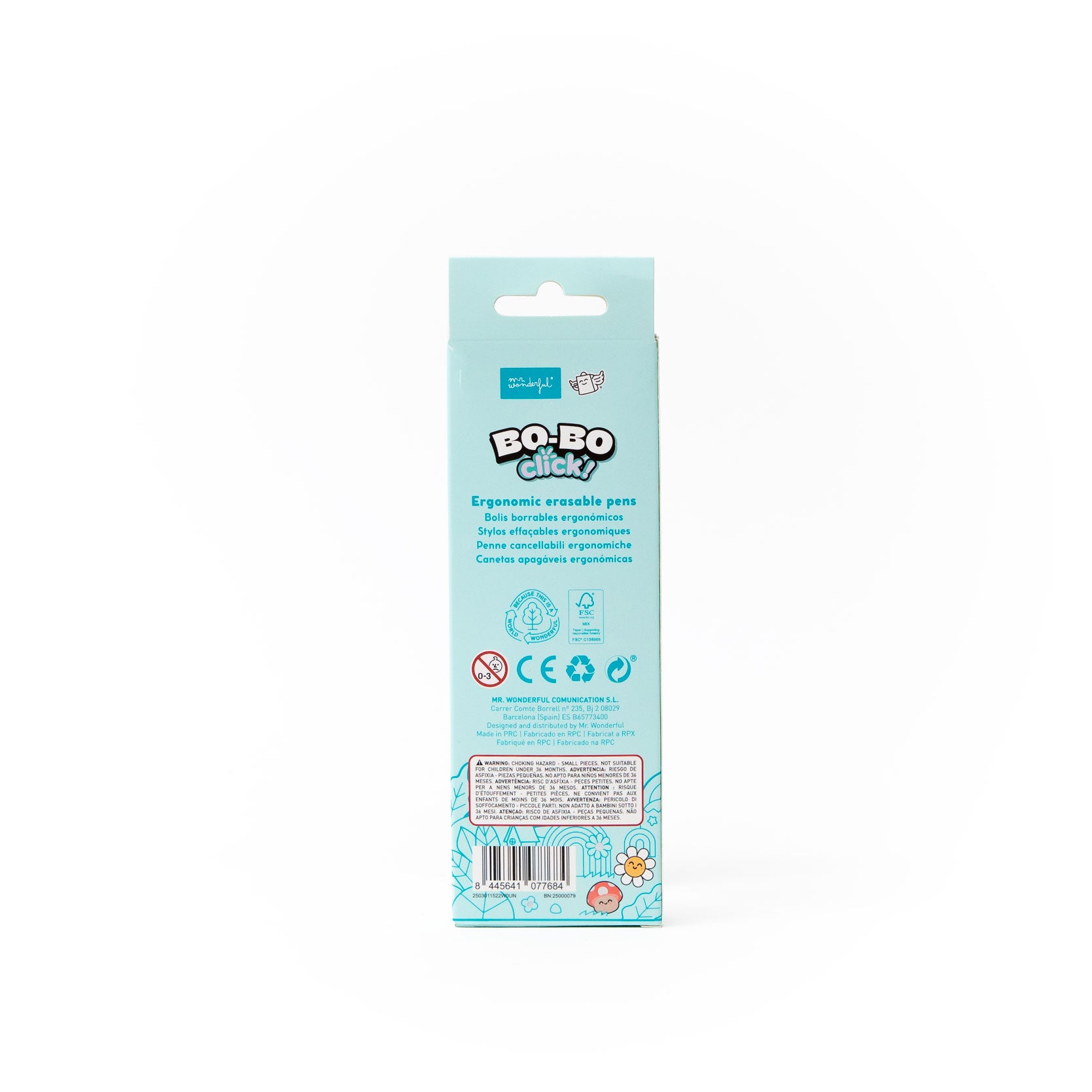 Set de 2 stylos effaçables Bo-Bo Click ! – Marguerite et Abeille