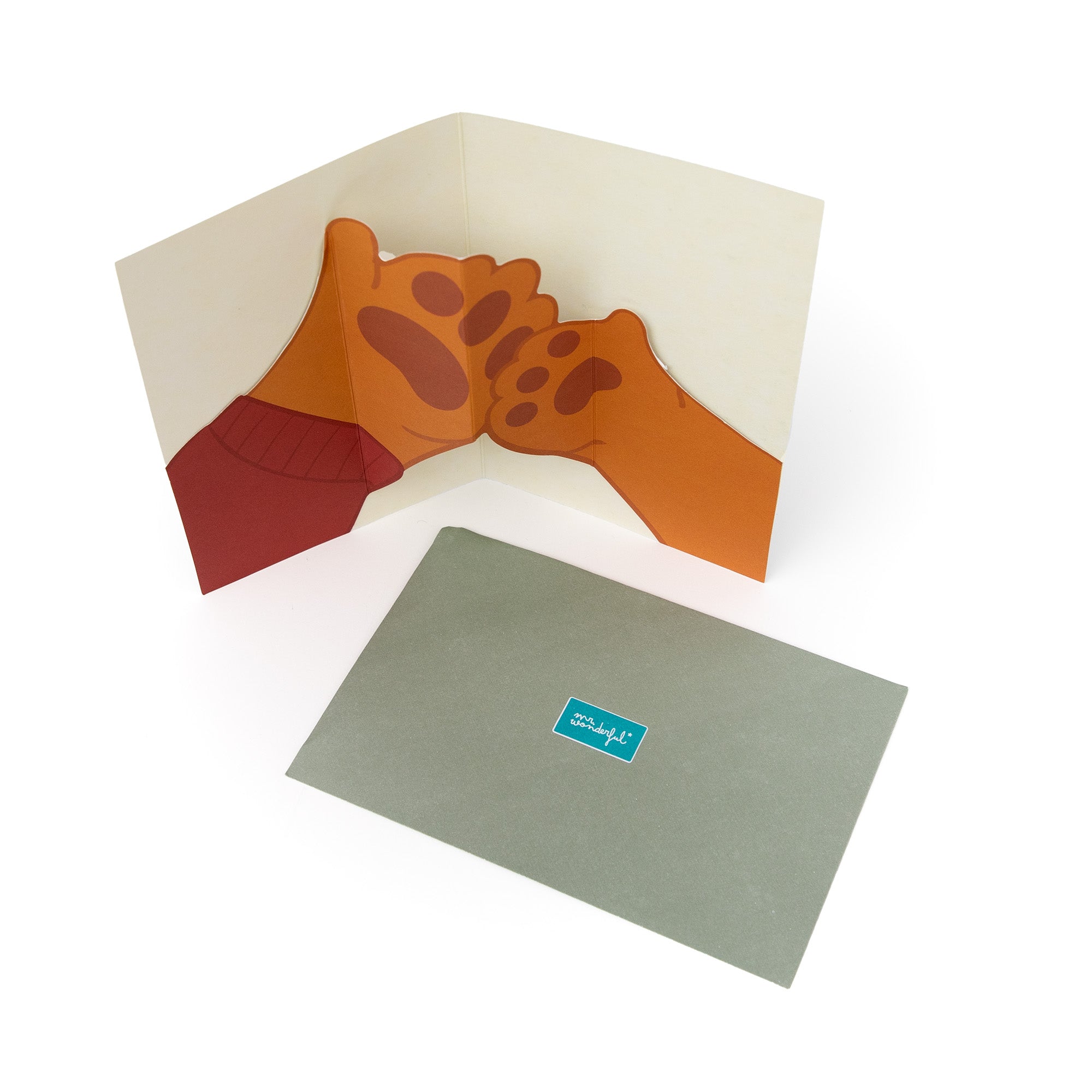 Carte - Papa, ton empreinte est dans chaque pas que je fais