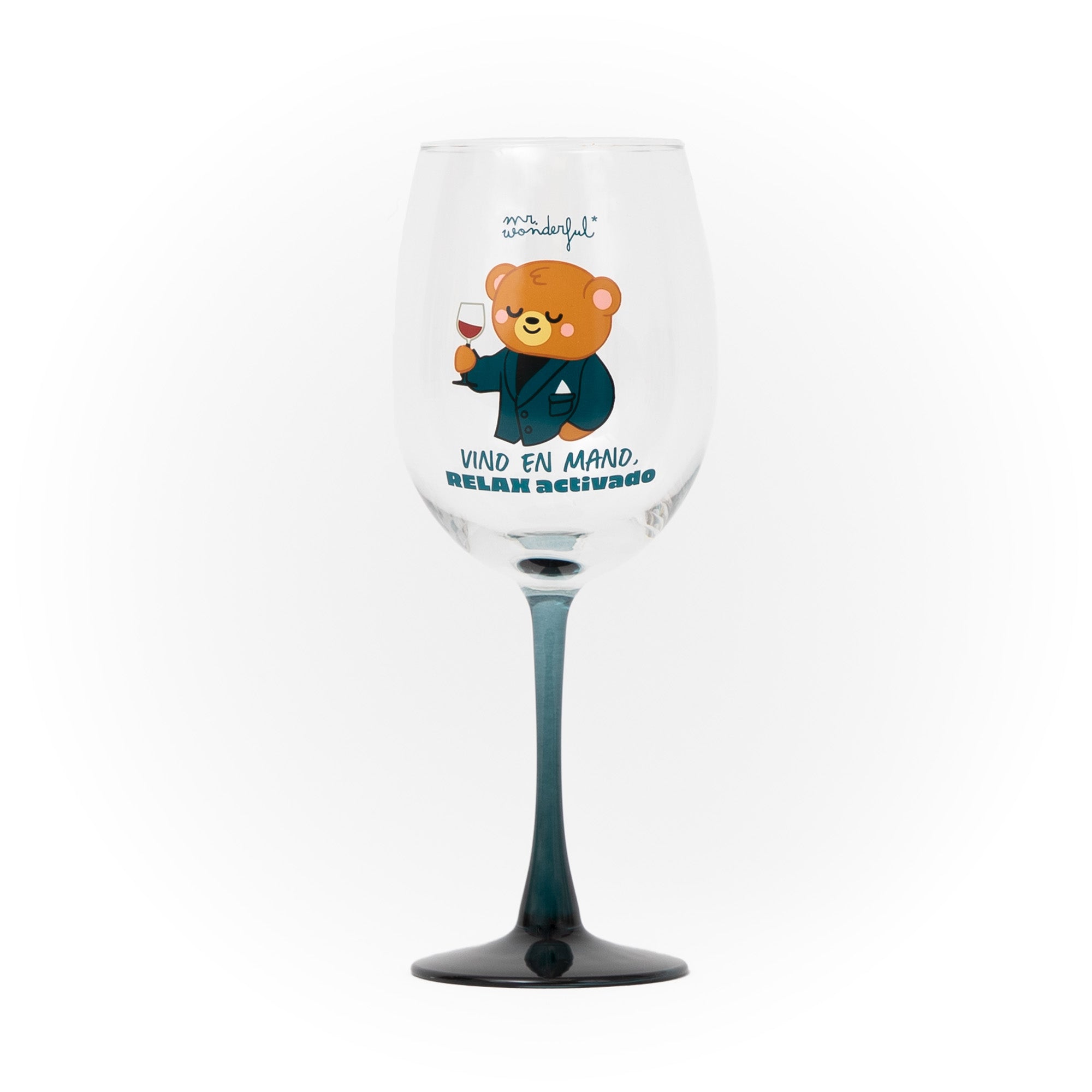 Copa de vino - Vino en mano, relax activado