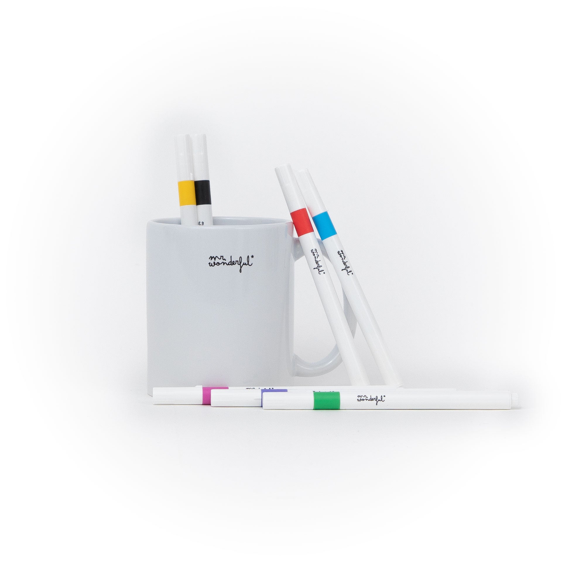 Set de taza para colorear + rotuladores Papá oso - Solo para artist-osos de verdad