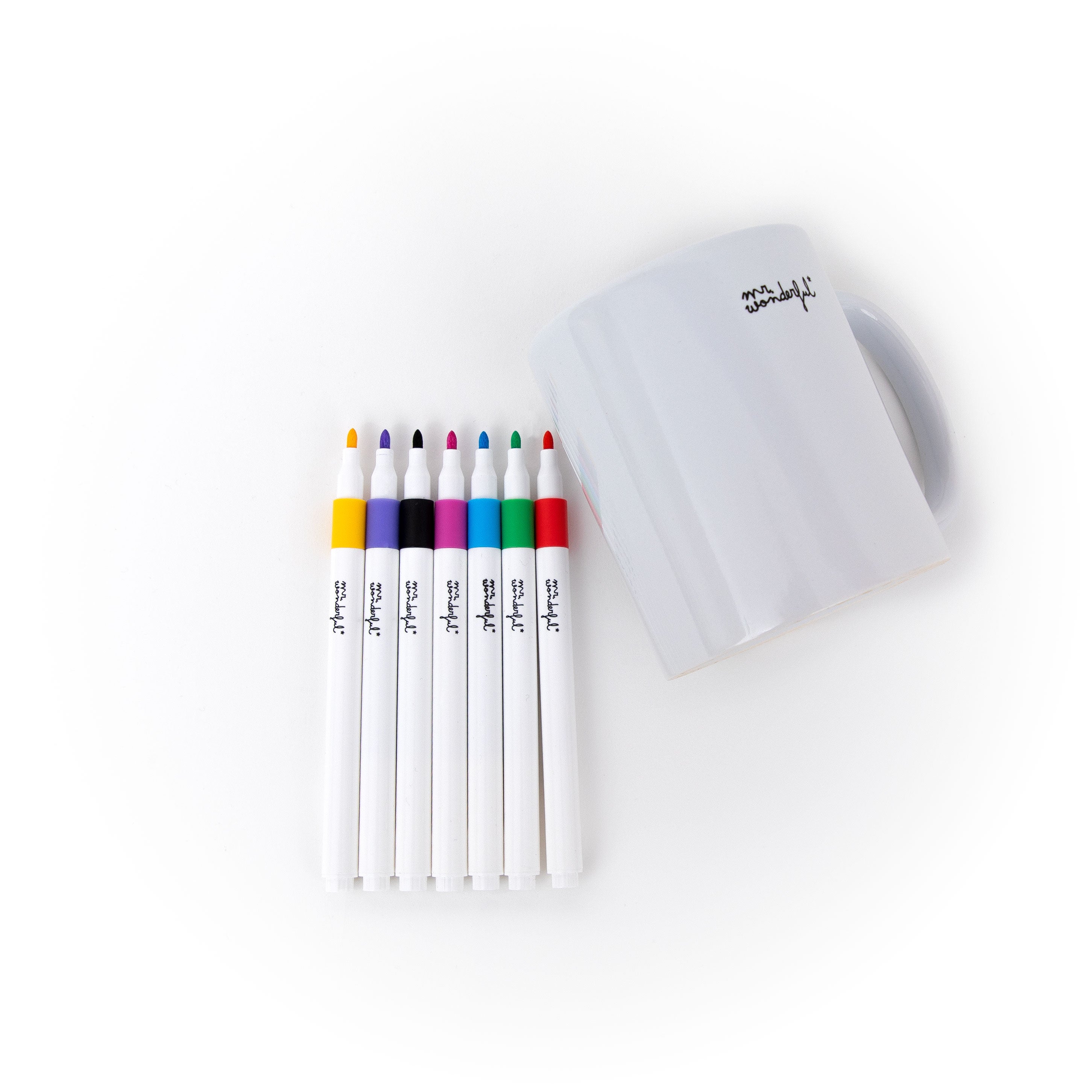 Set tazza da colorare + pennarelli Papà orso – Solo per veri artist-orsi