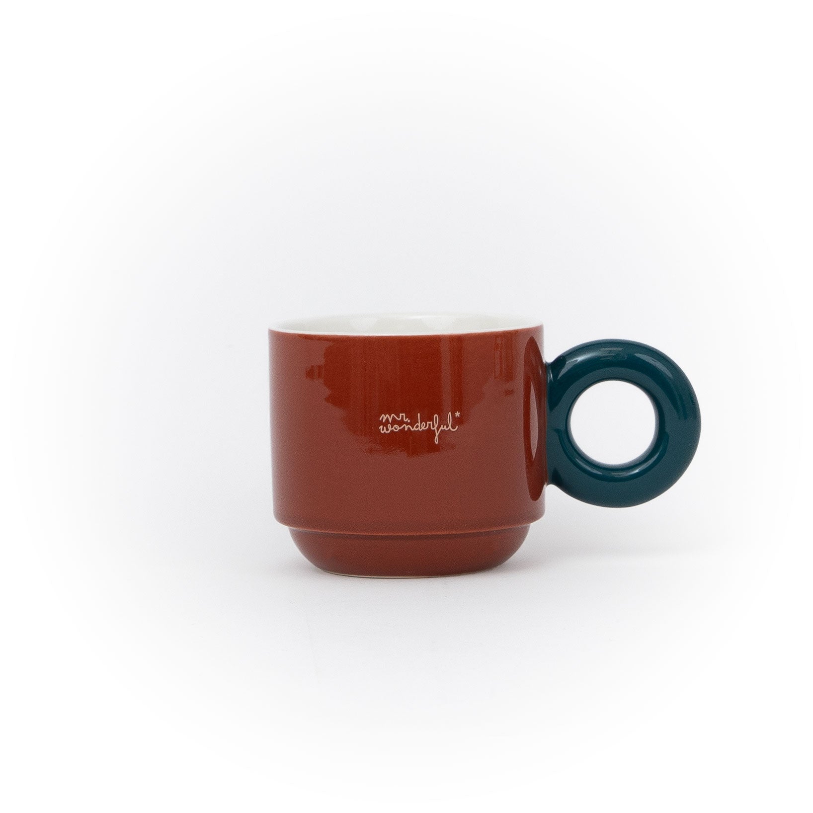 Mug empilable - Sortir de la grotte, c’est dur. Heureusement, il y a du café.