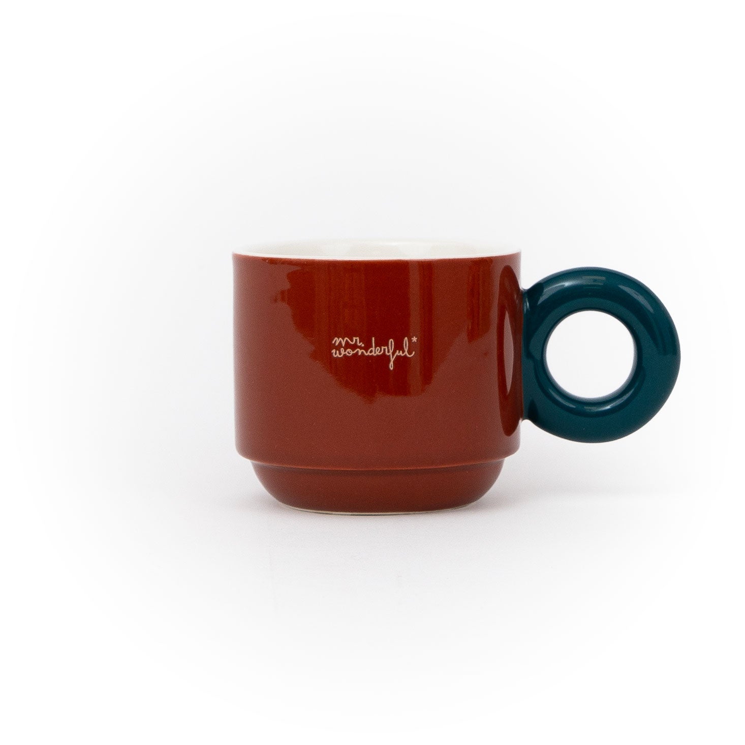 Tazza impilabile - Uscire dalla tana è difficile. Per fortuna, c’è il caffè.