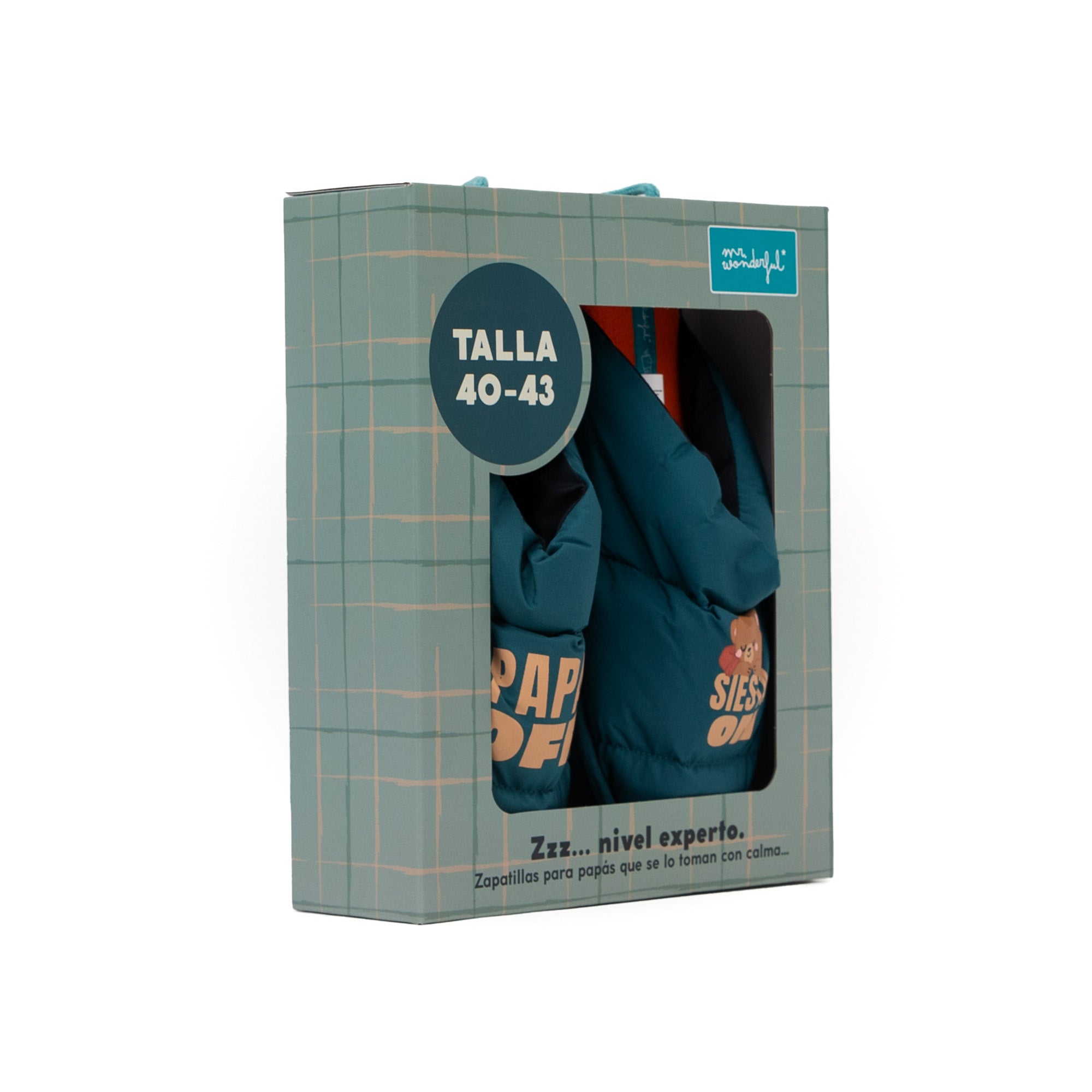 Zapatillas T 40-43 - Papá OFF / Siesta ON