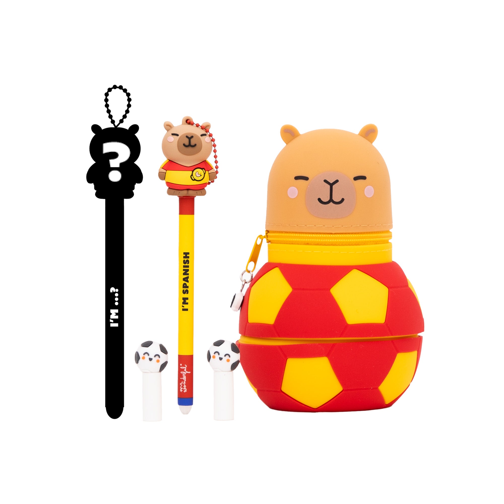 Wonder Gol ball pencil case - Spain