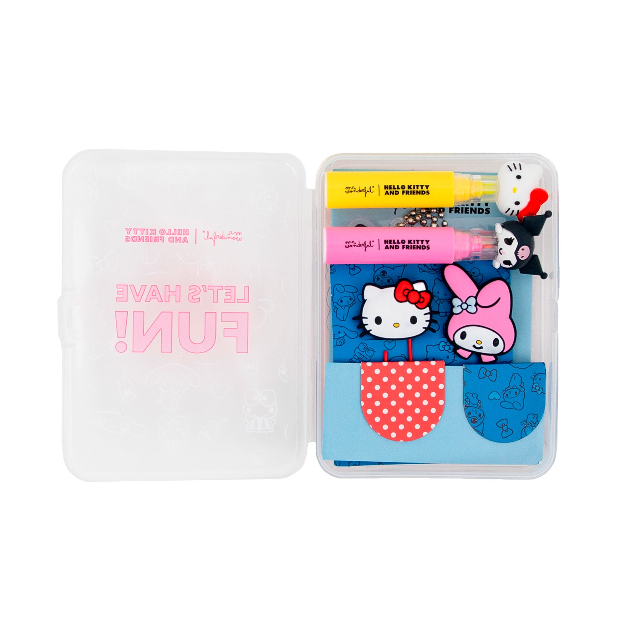 Kit para decorar tu agenda Hello Kitty & Friends - Let's have fun!