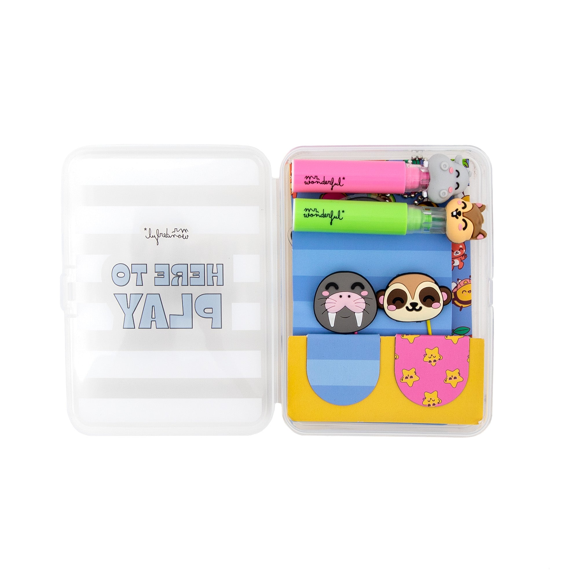 Kit para decorar tu agenda - Here to play