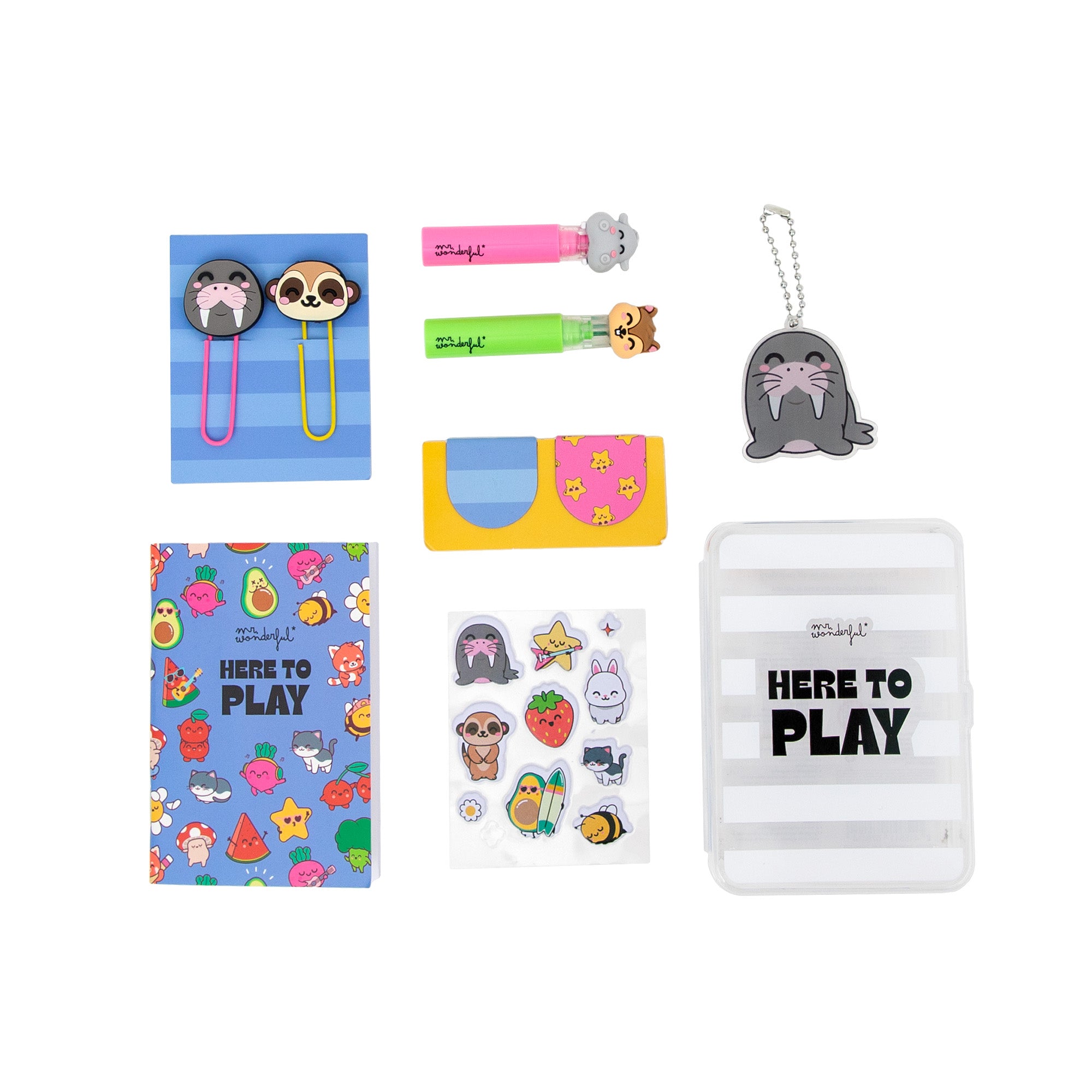 Kit para decorar tu agenda - Here to play