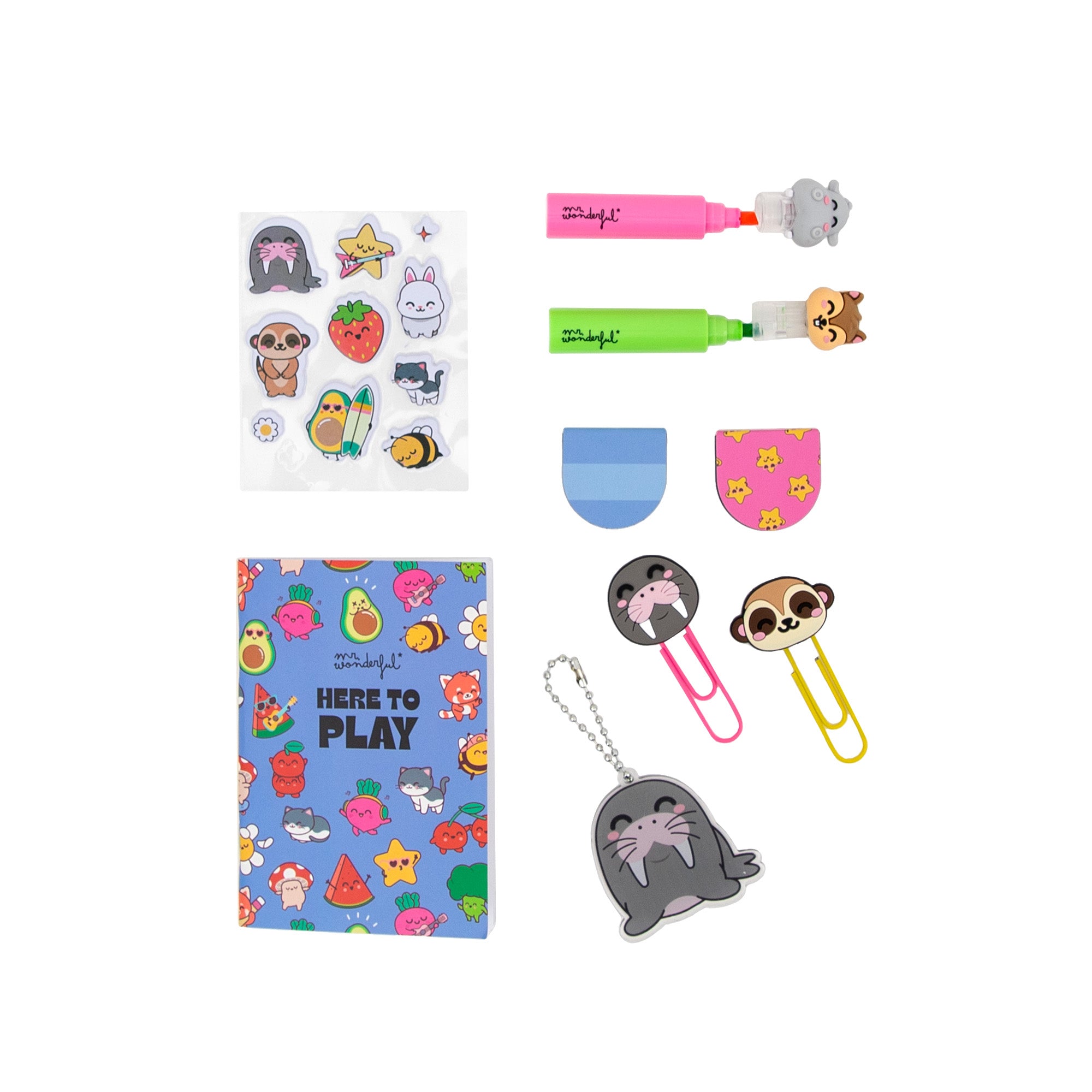 Kit para decorar tu agenda - Here to play