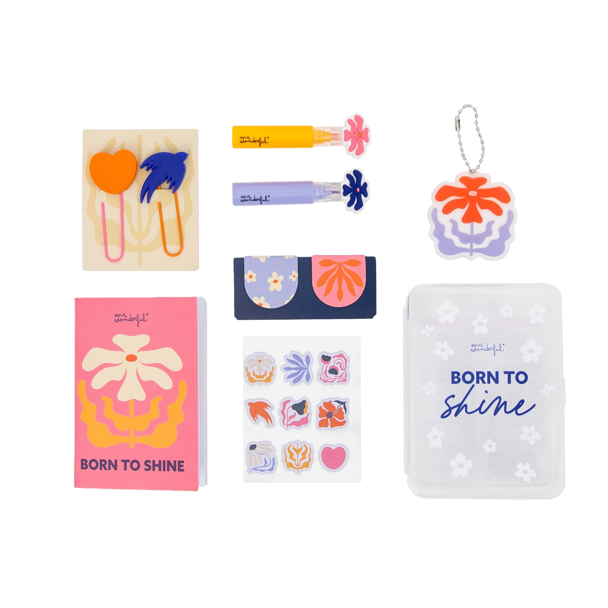 Kit para decorar tu agenda - Born to shine