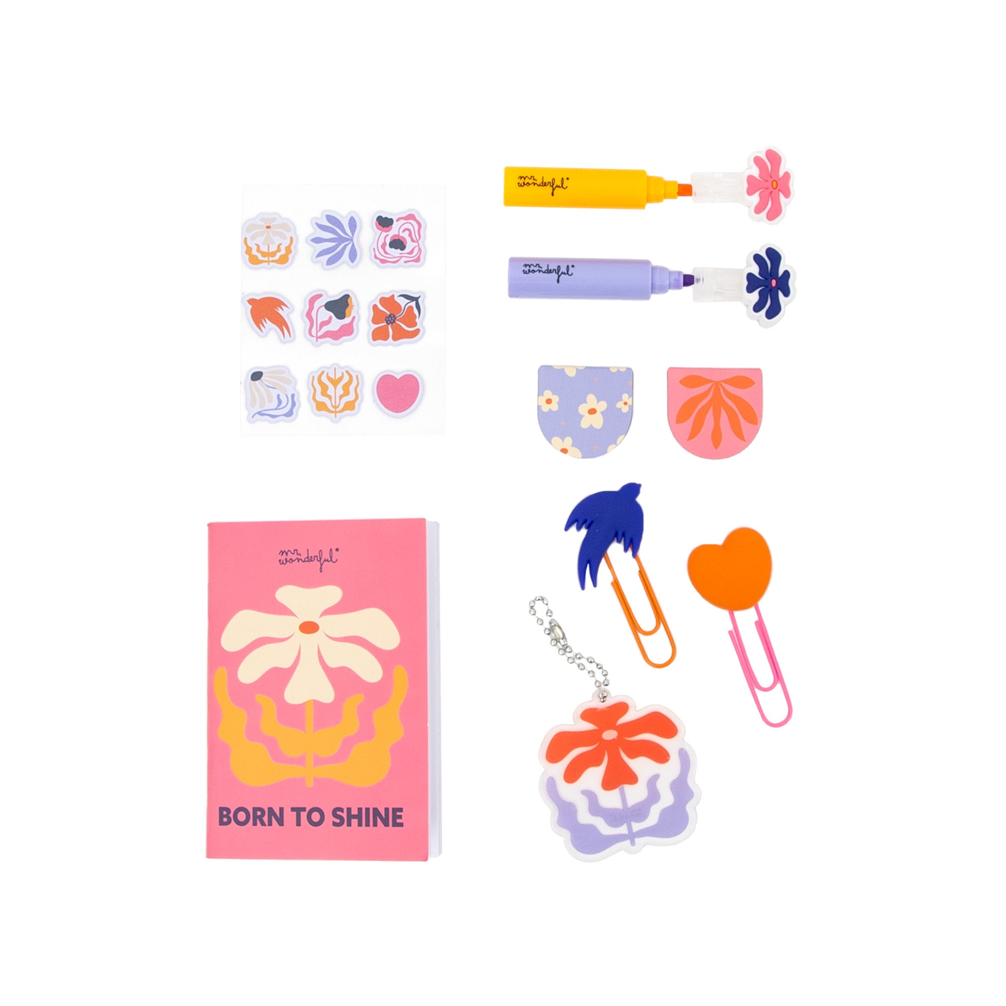Kit para decorar tu agenda - Born to shine