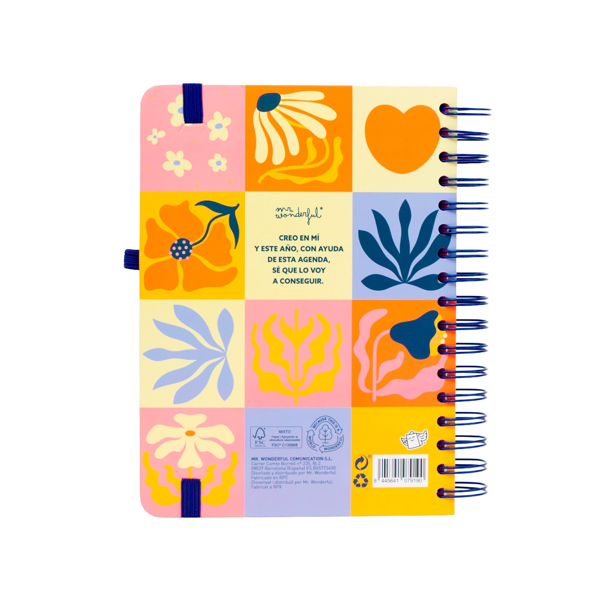 Agenda Mr. Wonderful 2026-27 Diaria - La pausa perfecta