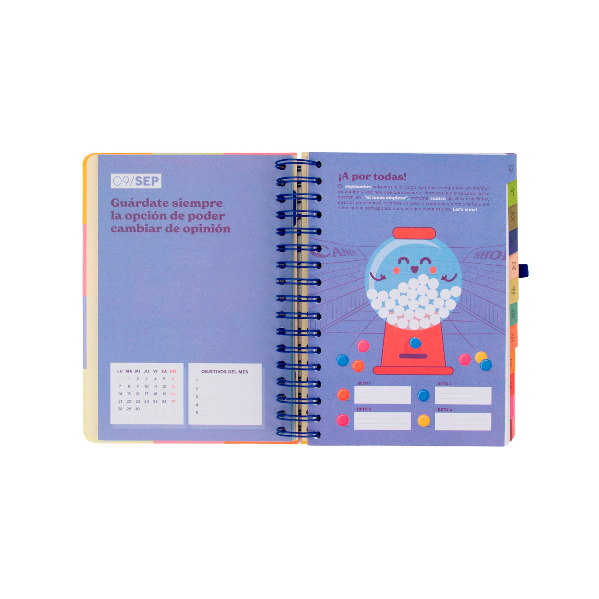 Agenda Mr. Wonderful 2026-27 Diaria - La pausa perfecta