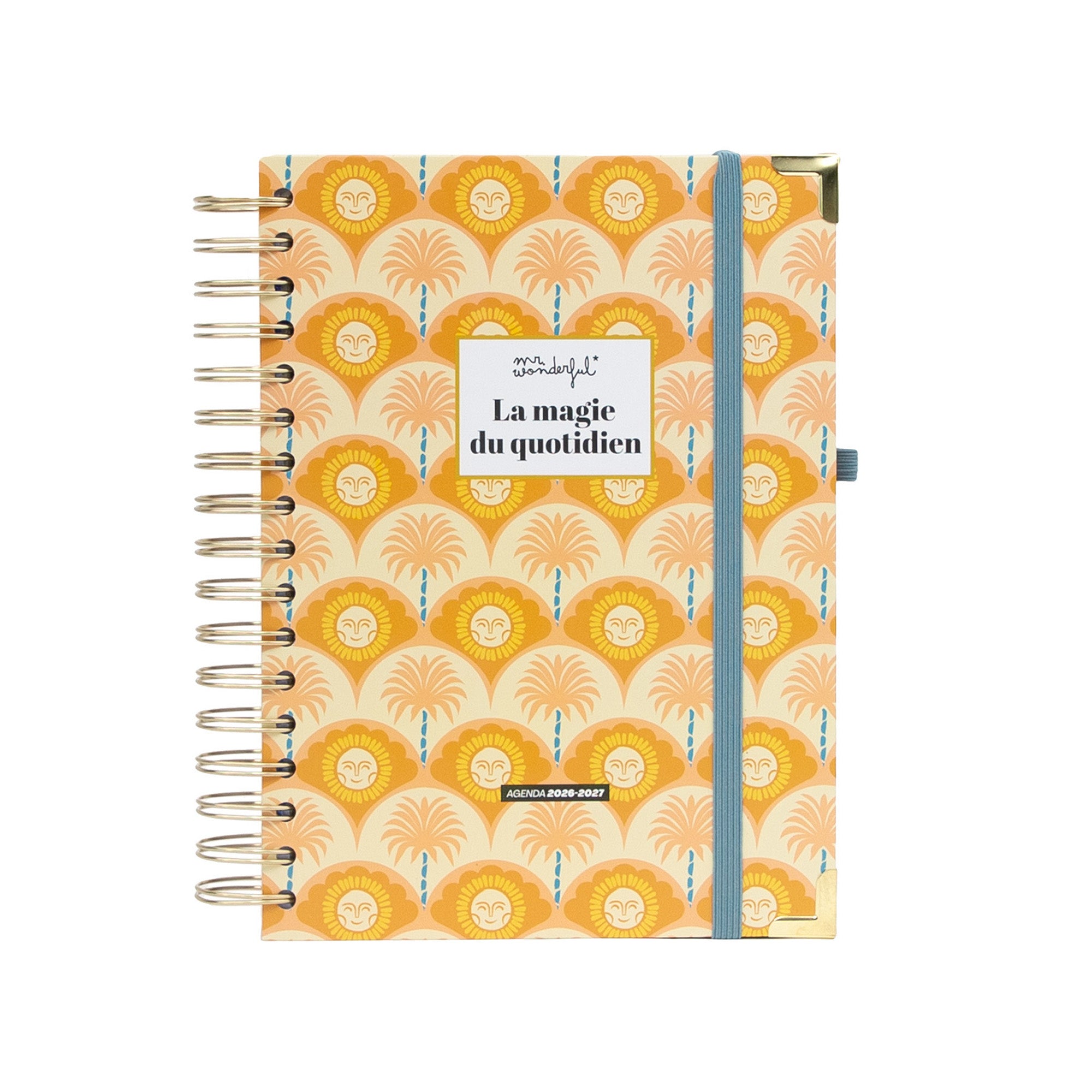 Agenda Mr. Wonderful 2026-27 Journalier | Mr.Wonderful