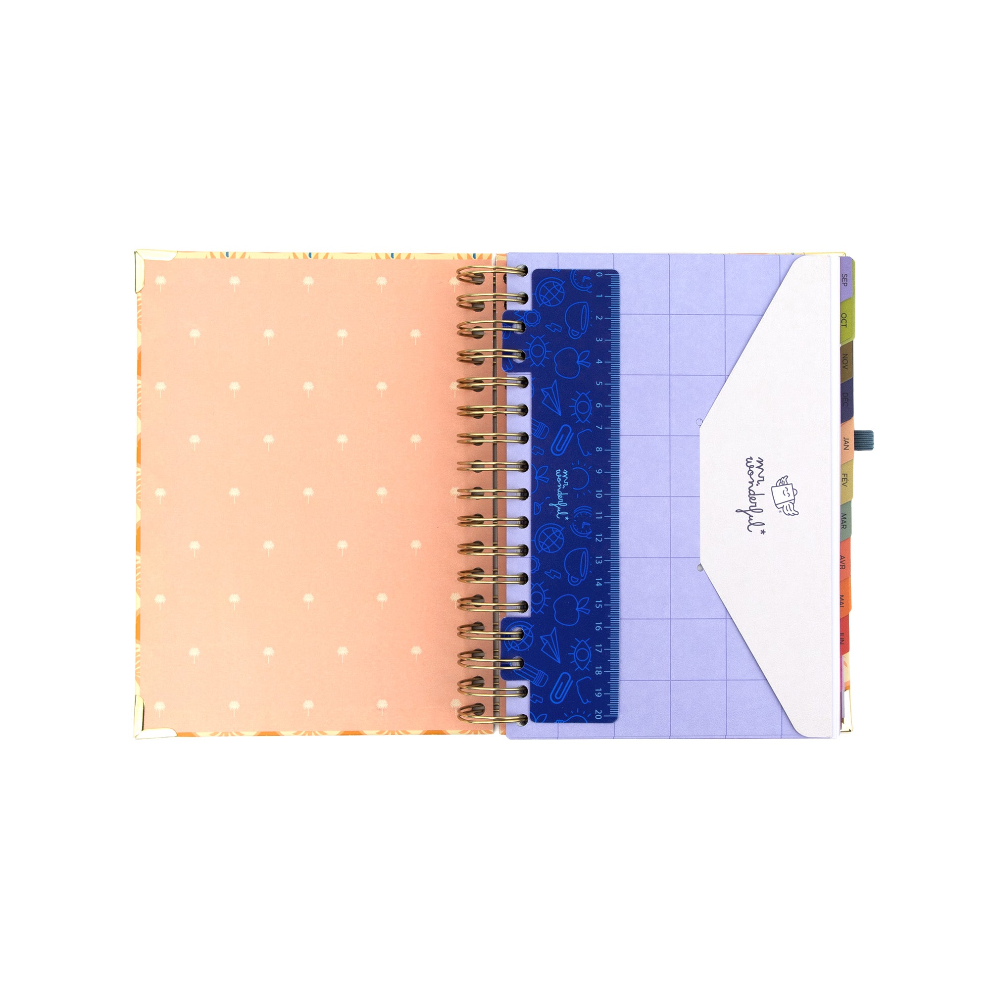 Agenda Mr. Wonderful 2026-27 Journalier - La magie du quotidien