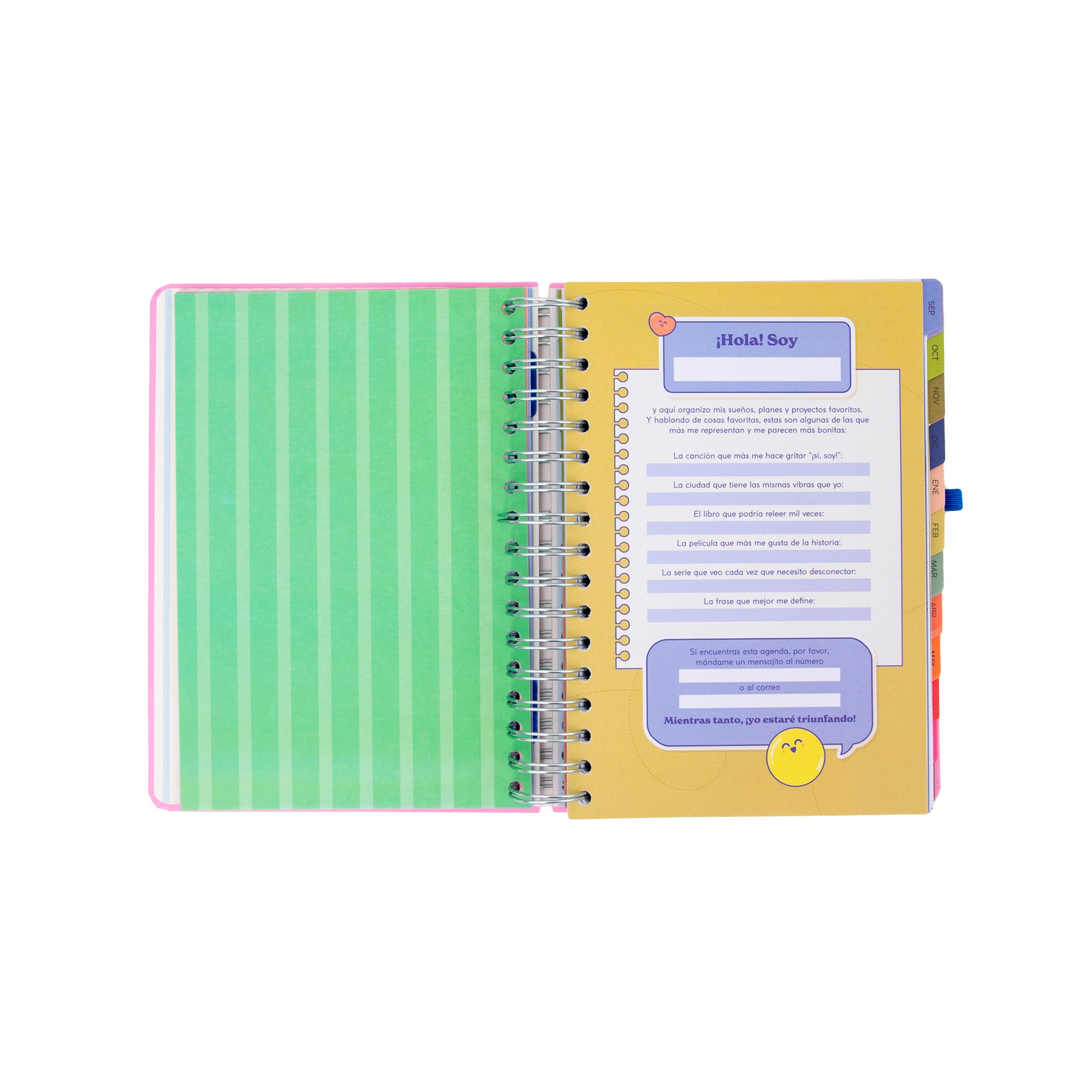 Agenda Mr. Wonderful 2026-27 Diaria - Si la vida te da limones…