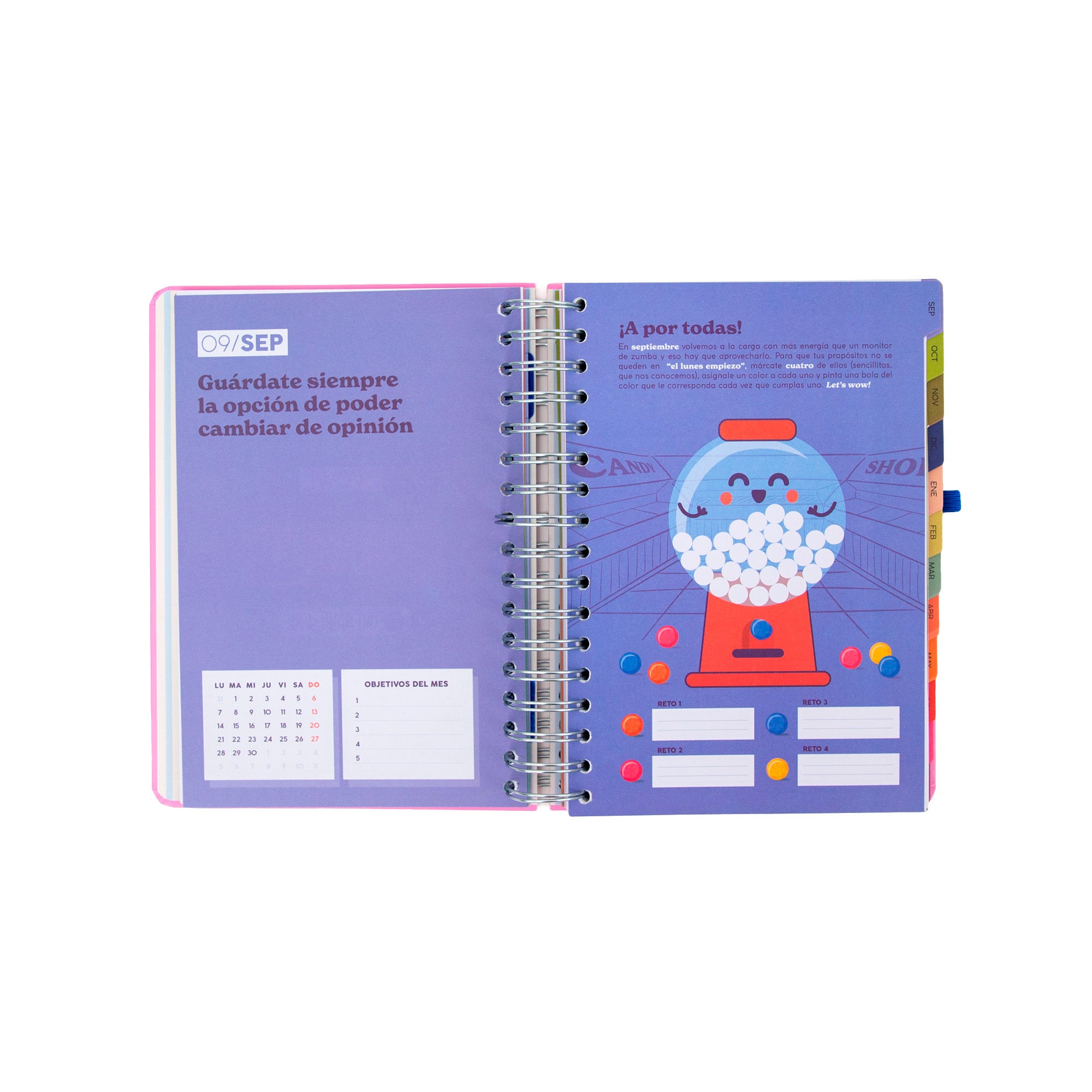 Agenda Mr. Wonderful 2026-27 Diaria - Si la vida te da limones…