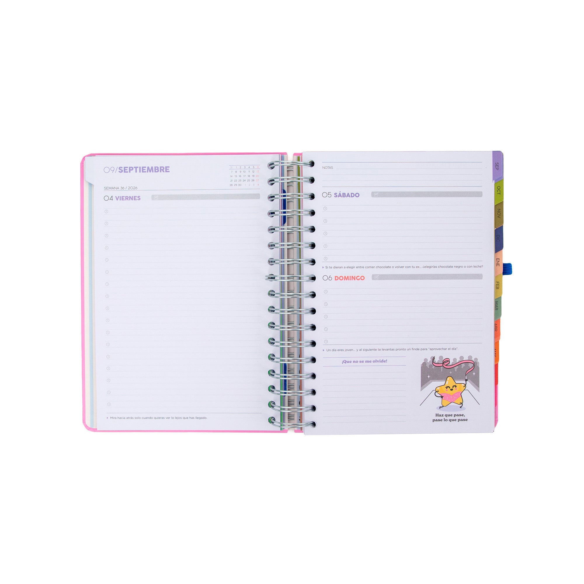 Agenda Mr. Wonderful 2026-27 Diaria - Si la vida te da limones…