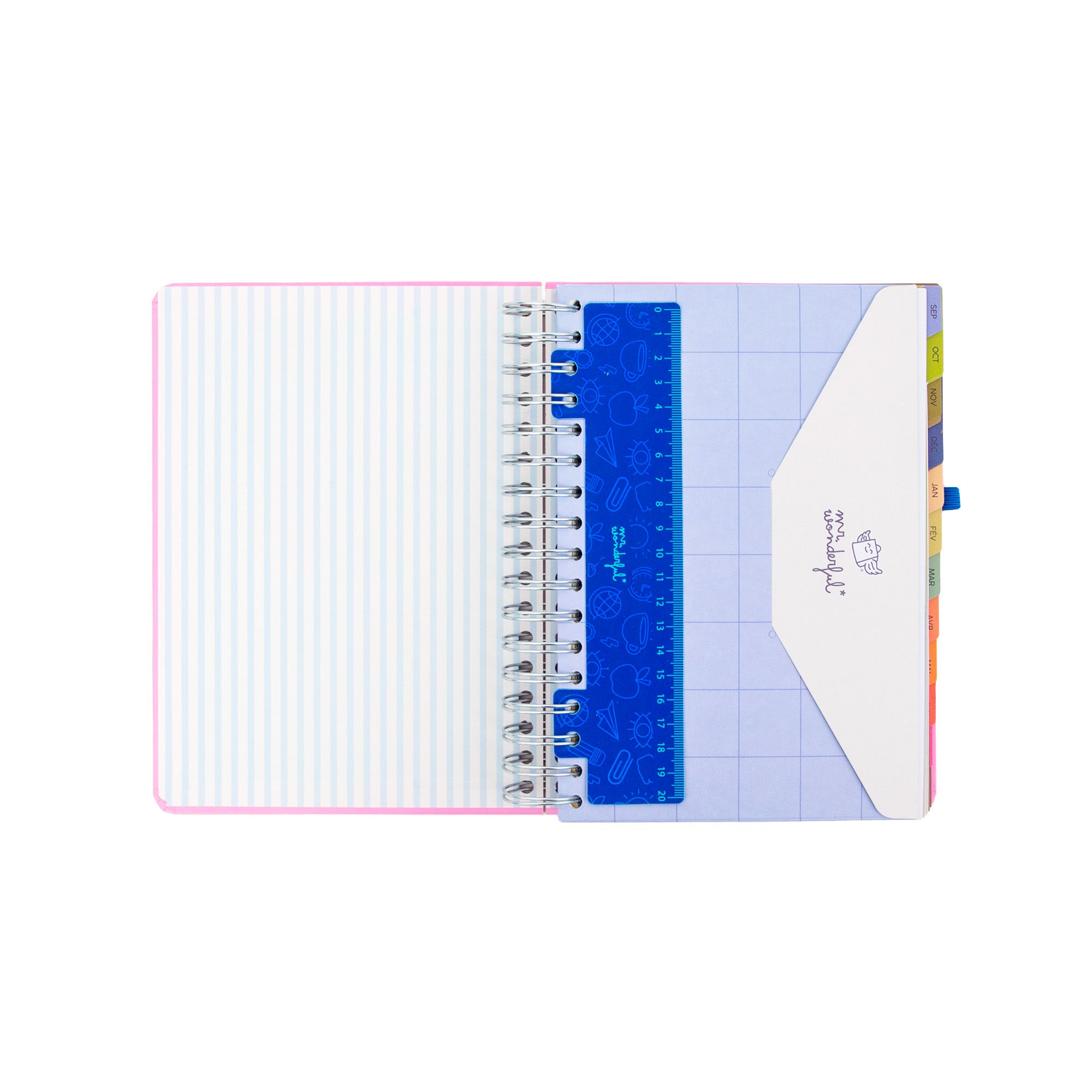 Agenda Mr. Wonderful 2026-27 Journalier - Si la vie te donne des citrons…