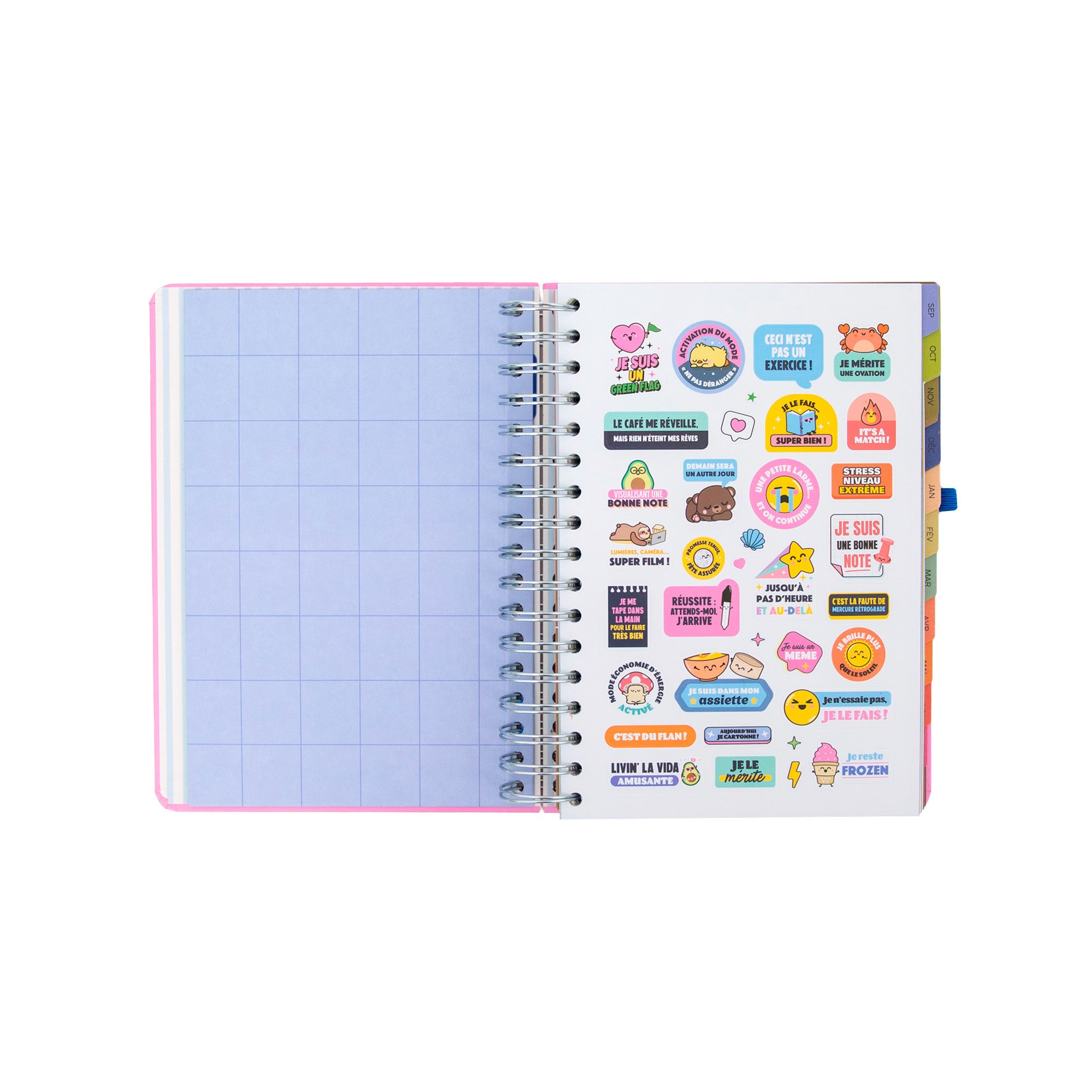 Agenda Mr. Wonderful 2026-27 Journalier - Si la vie te donne des citrons…